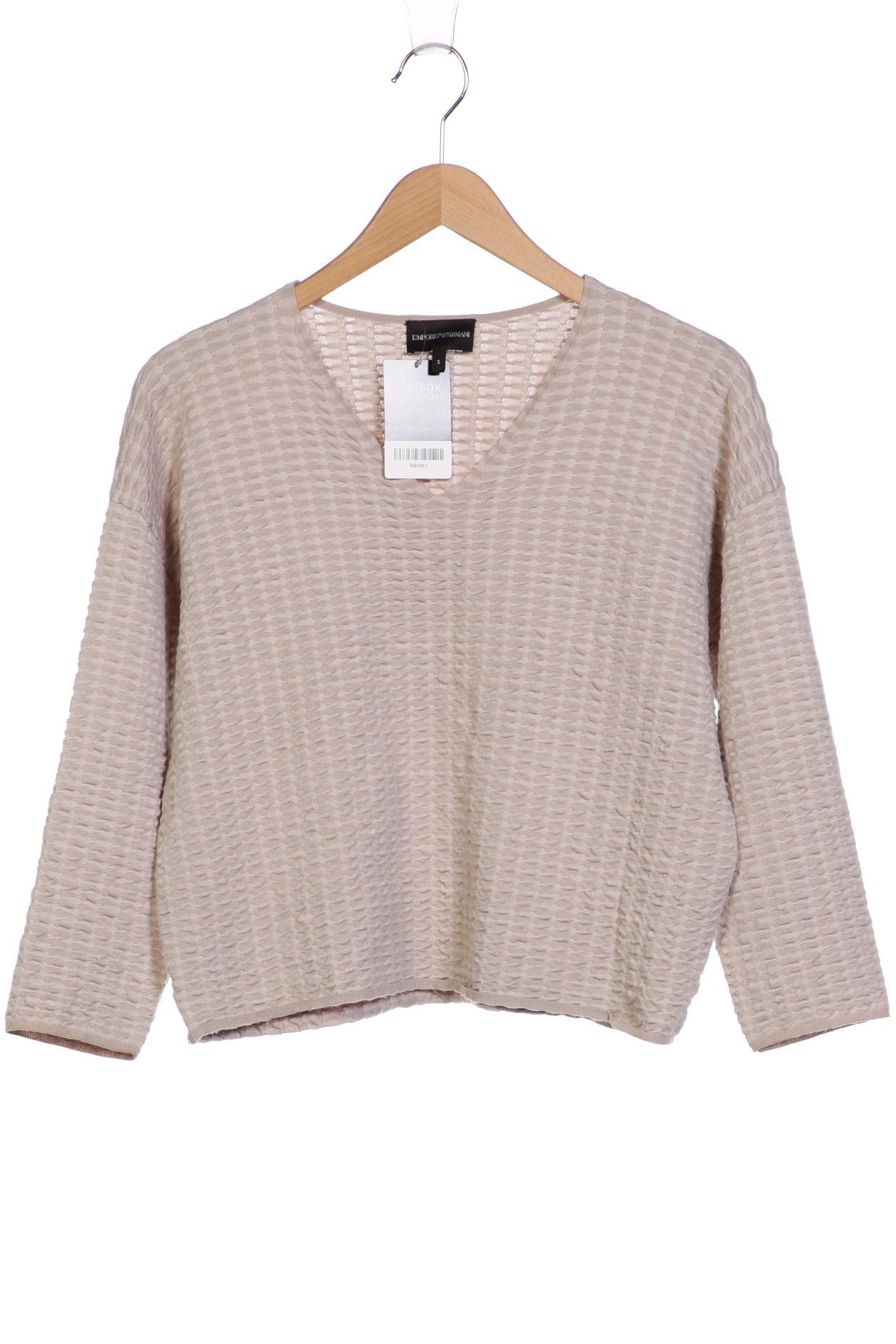 

Emporio Armani Damen Langarmshirt, beige, Gr. 36