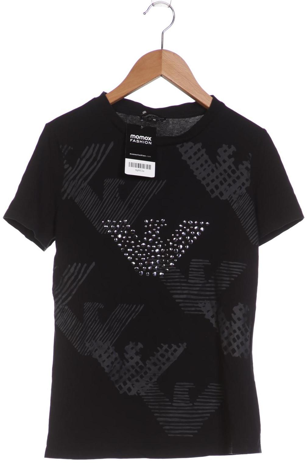 

Emporio Armani Damen T-Shirt, schwarz