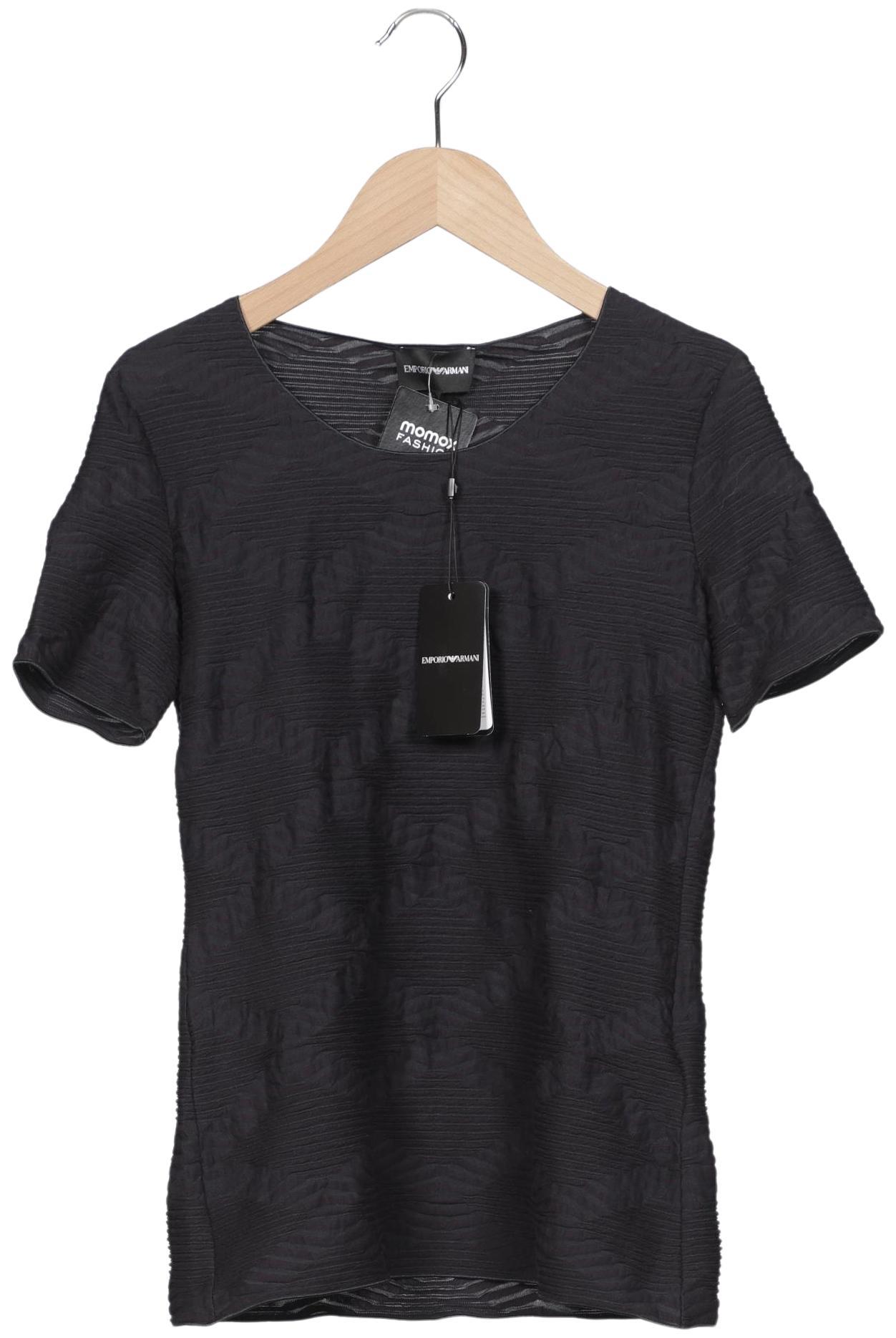 

Emporio Armani Damen T-Shirt, schwarz, Gr. 38