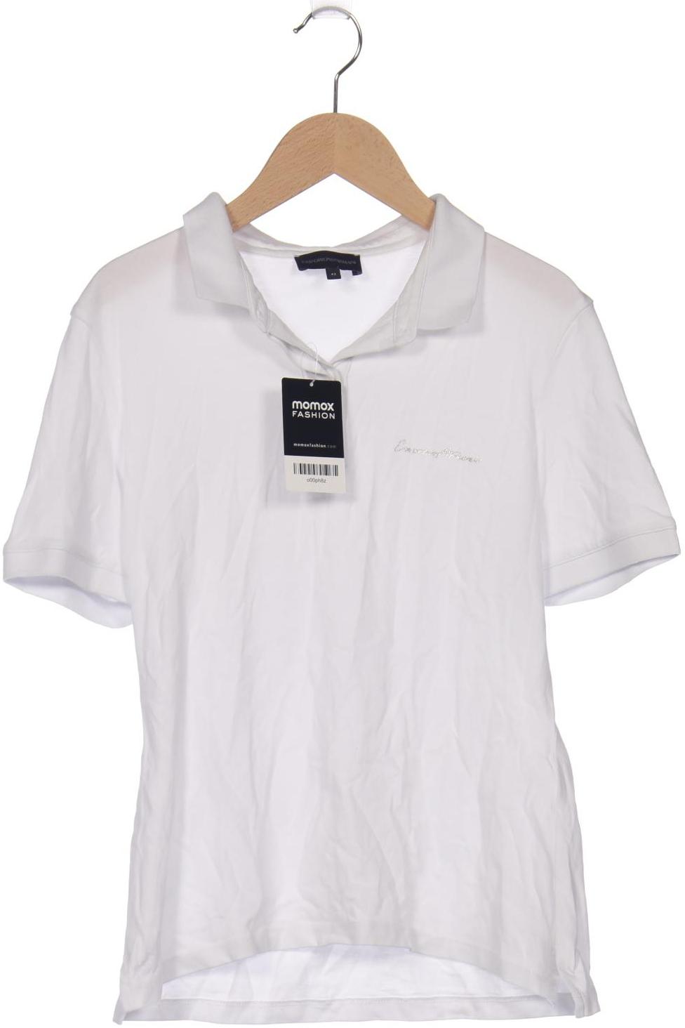 

Emporio Armani Damen Poloshirt, weiß, Gr. 42