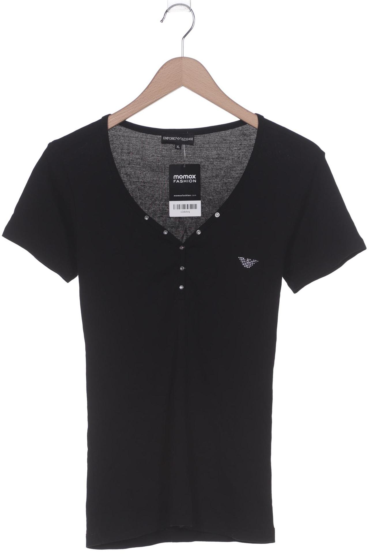 

Emporio Armani Damen T-Shirt, schwarz, Gr. 44