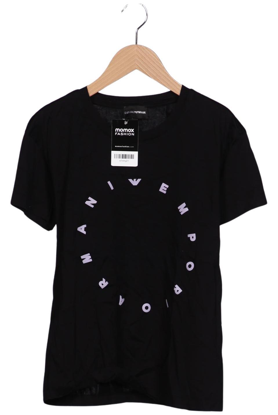 

Emporio Armani Damen T-Shirt, schwarz, Gr. 42