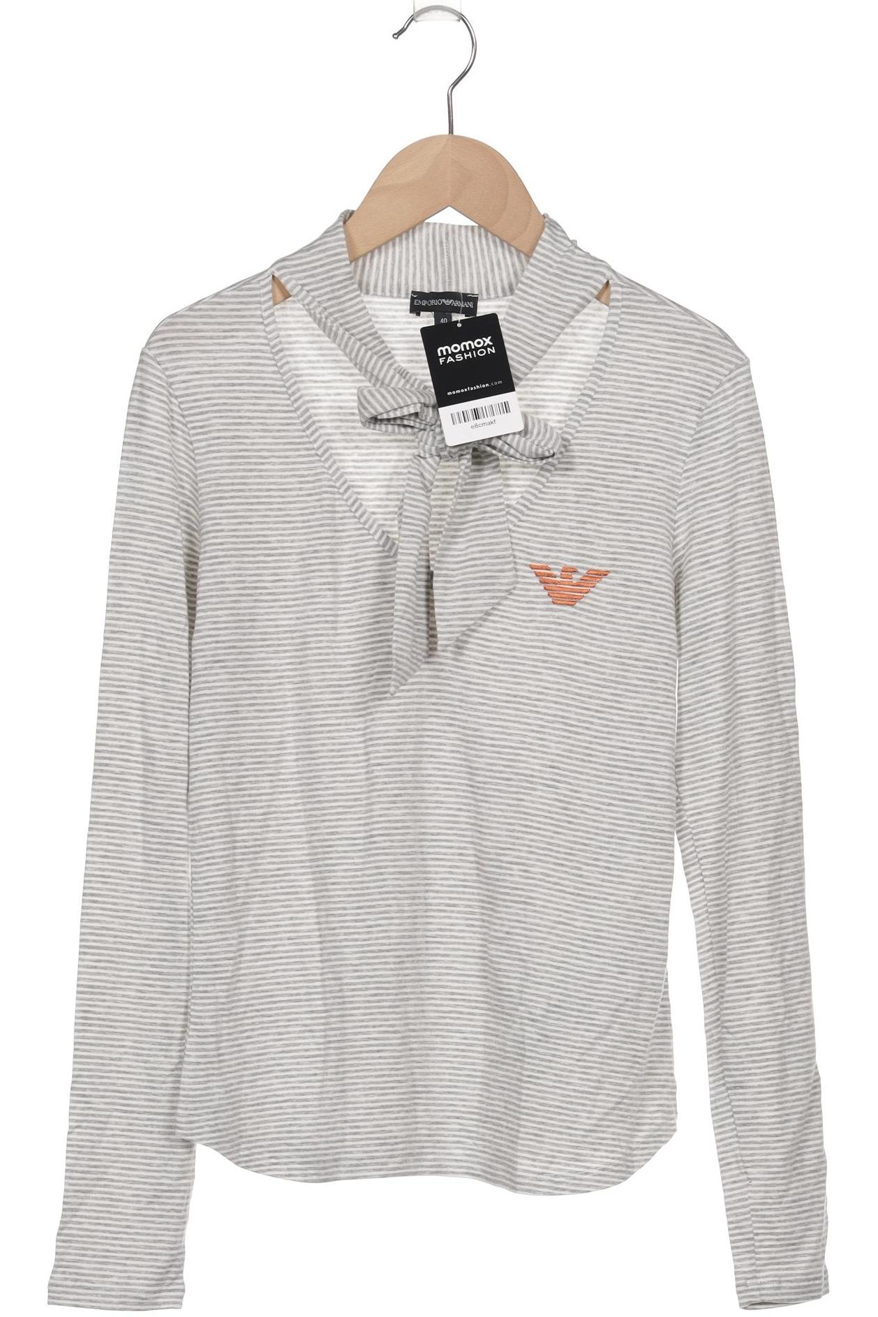 

Emporio Armani Damen Langarmshirt, grau, Gr. 40