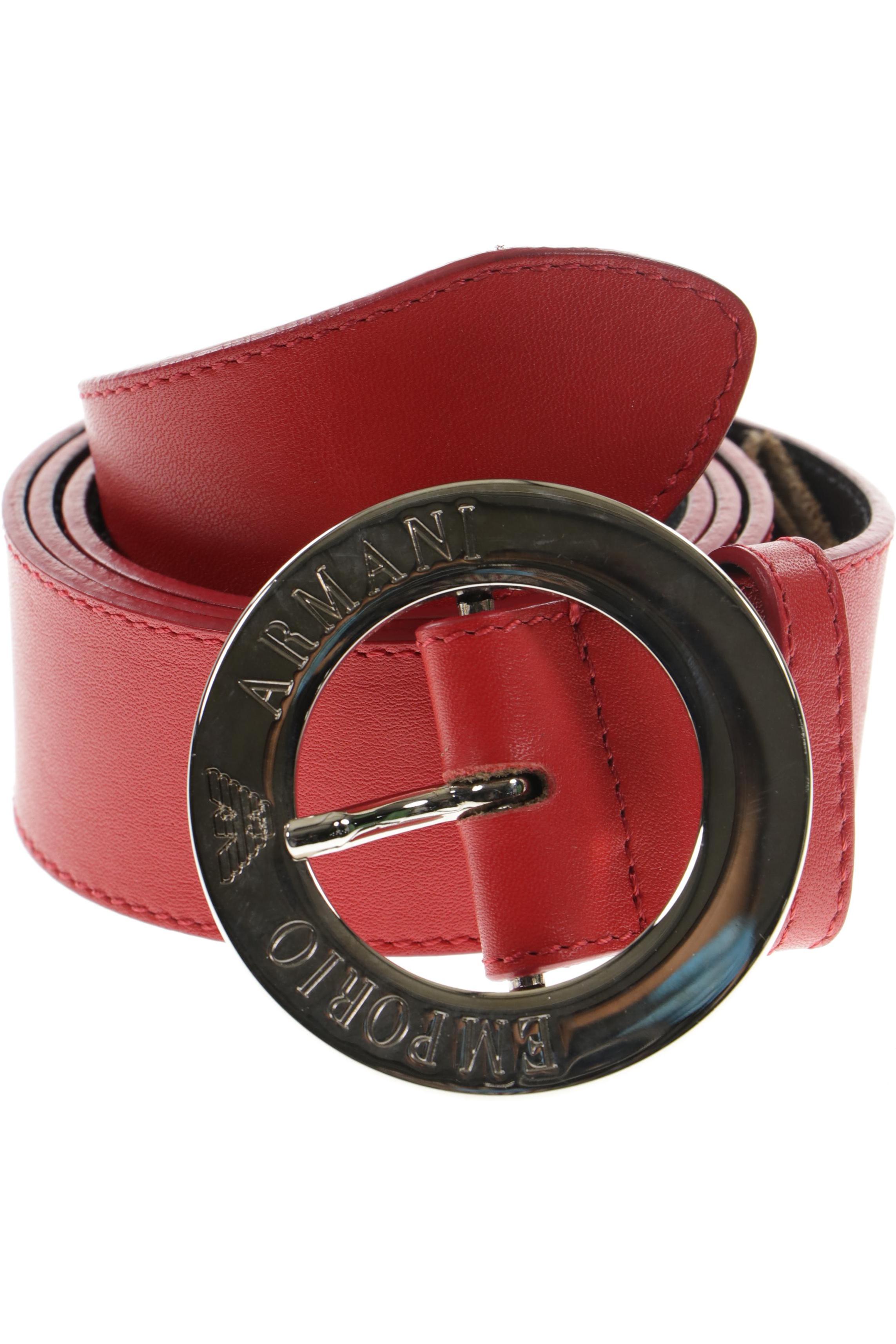 

Emporio Armani Damen Gürtel, rot, Gr. 85
