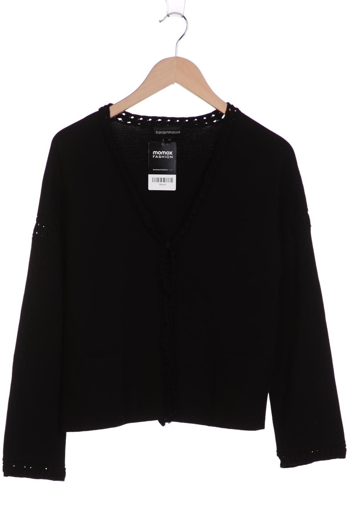 

Emporio Armani Damen Strickjacke, schwarz, Gr. 44