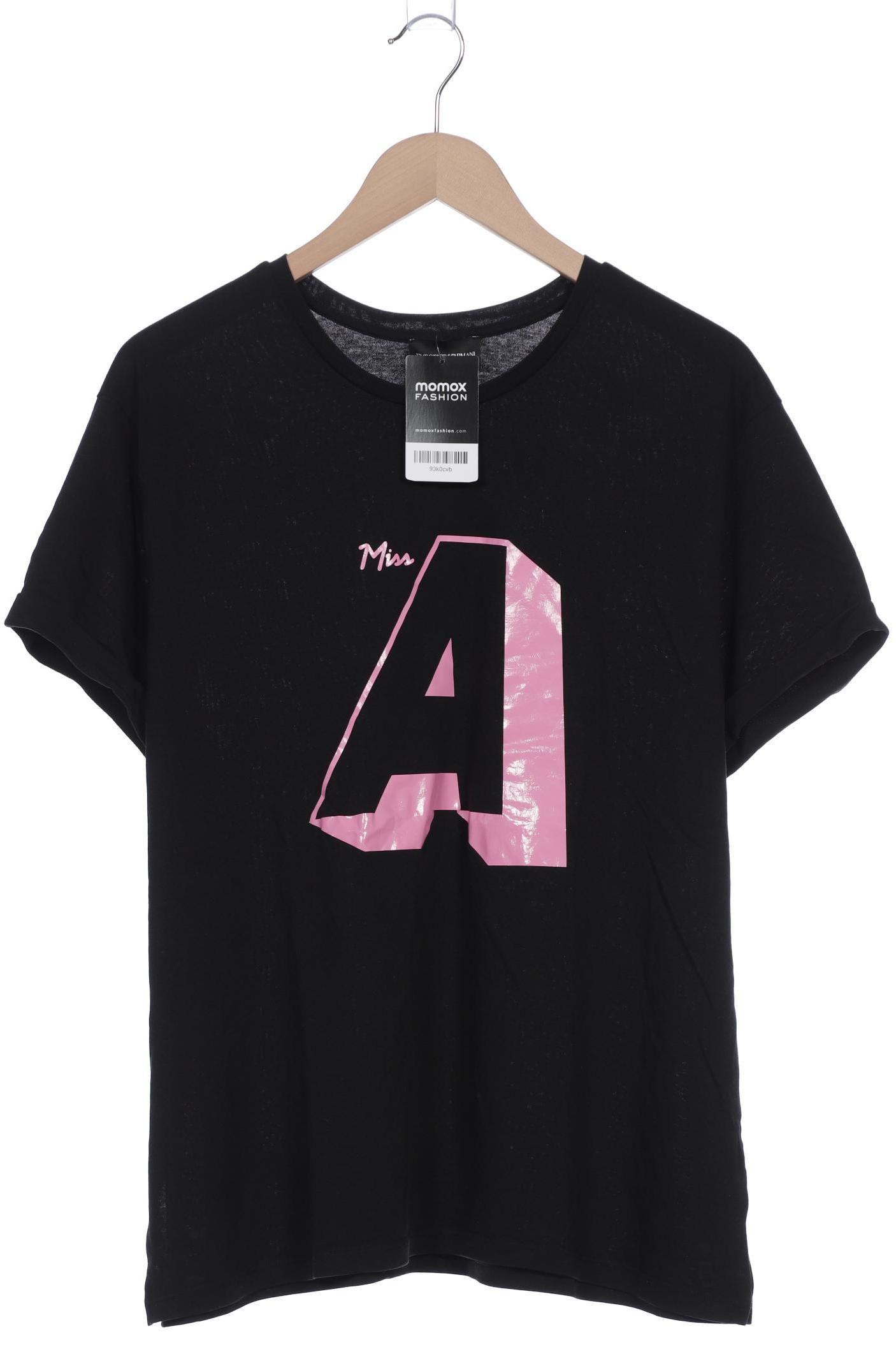 

Emporio Armani Damen T-Shirt, schwarz, Gr. 44