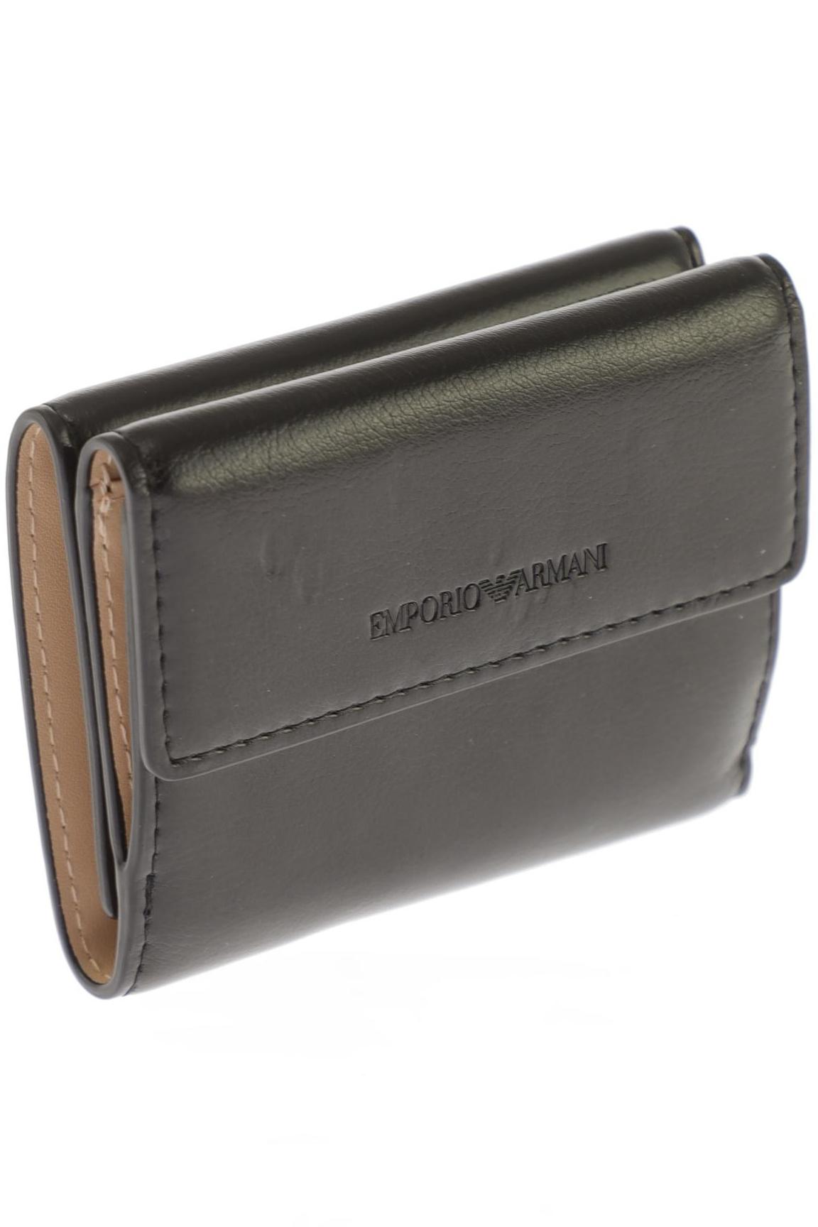 

Emporio Armani Damen Portemonnaie, schwarz, Gr.