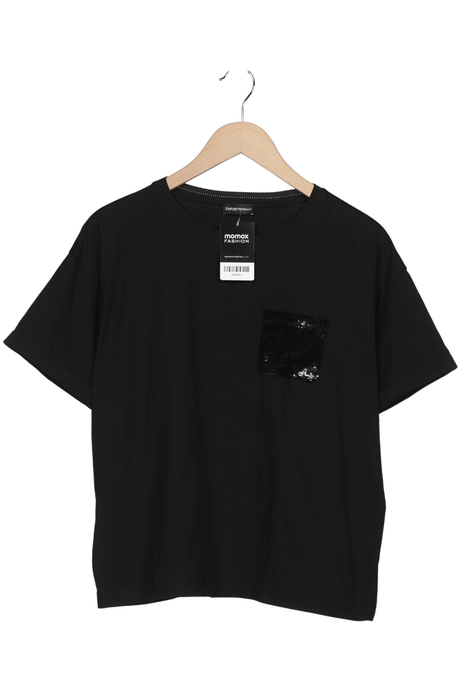

Emporio Armani Damen T-Shirt, schwarz, Gr. 46