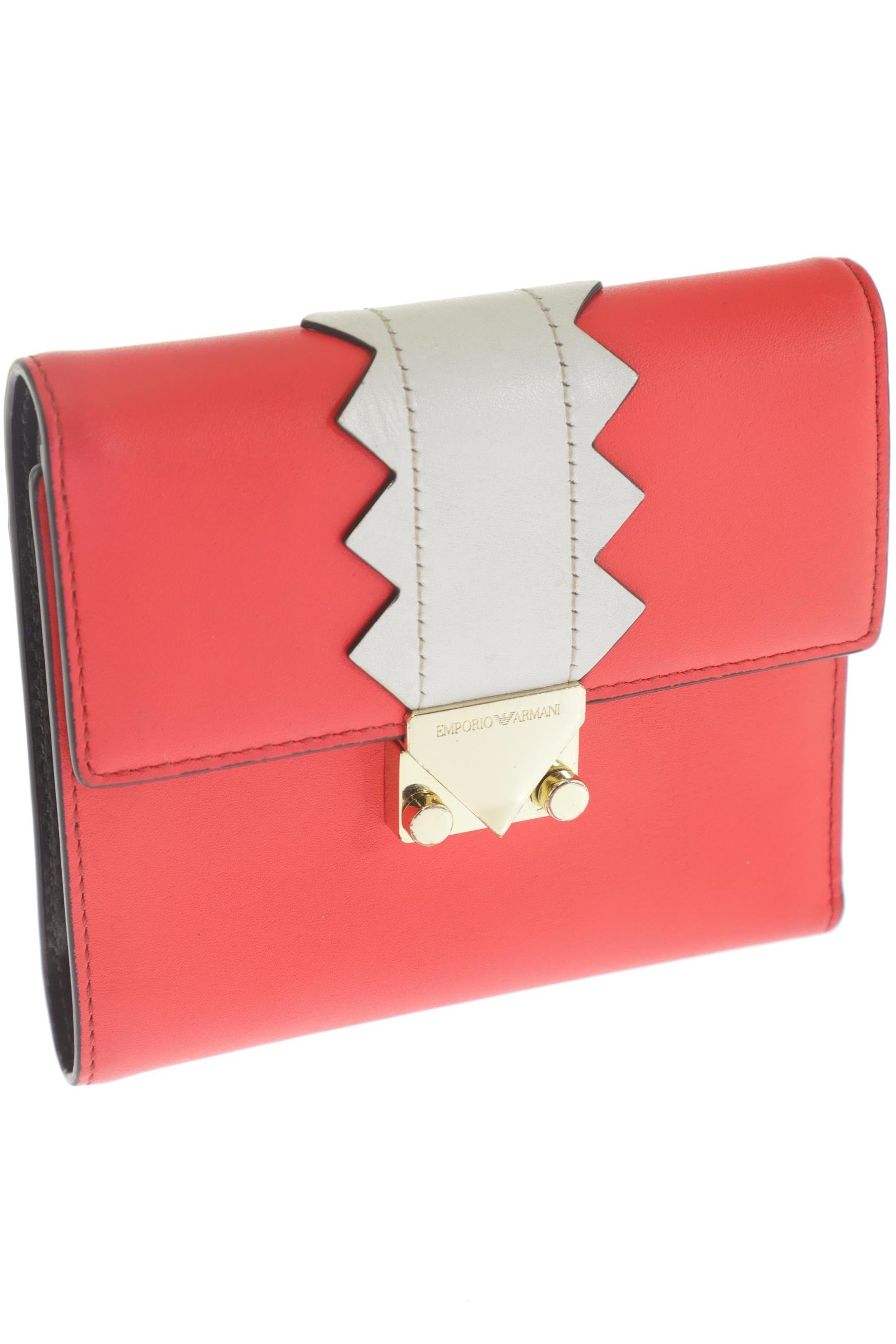 

Emporio Armani Damen Portemonnaie, rot, Gr.