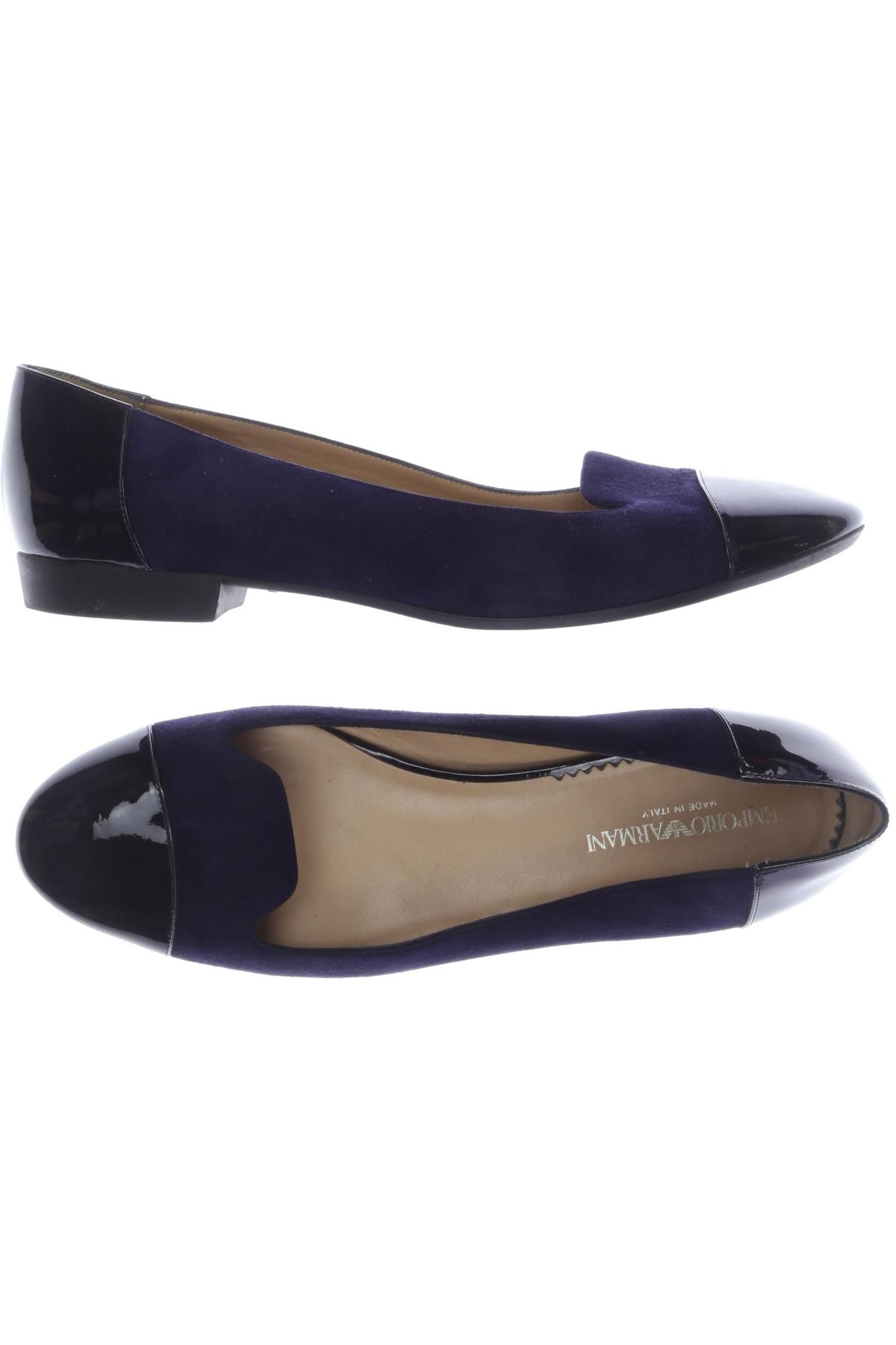 

Emporio Armani Damen Ballerinas, marineblau, Gr. 39