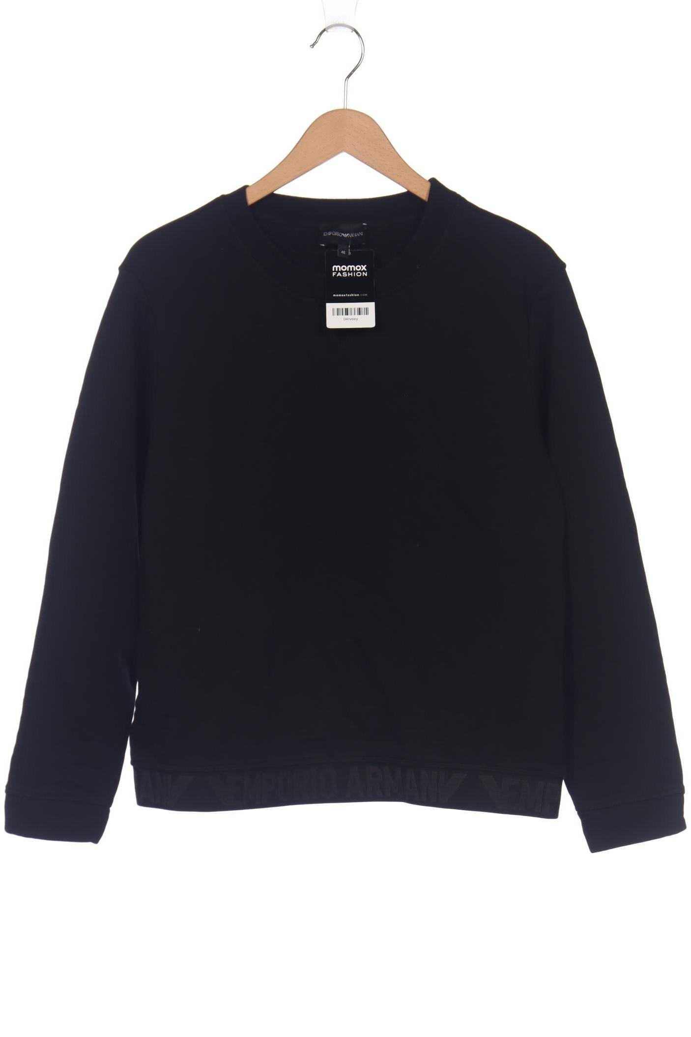 

Emporio Armani Damen Sweatshirt, schwarz, Gr. 46