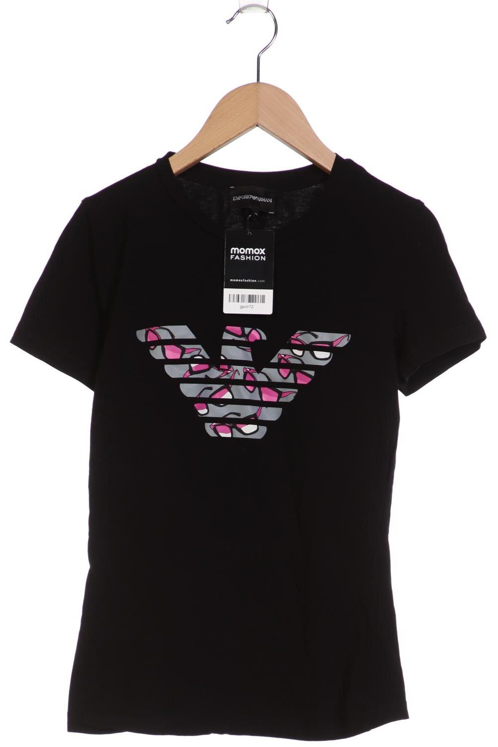 

Emporio Armani Damen T-Shirt, schwarz, Gr. 40