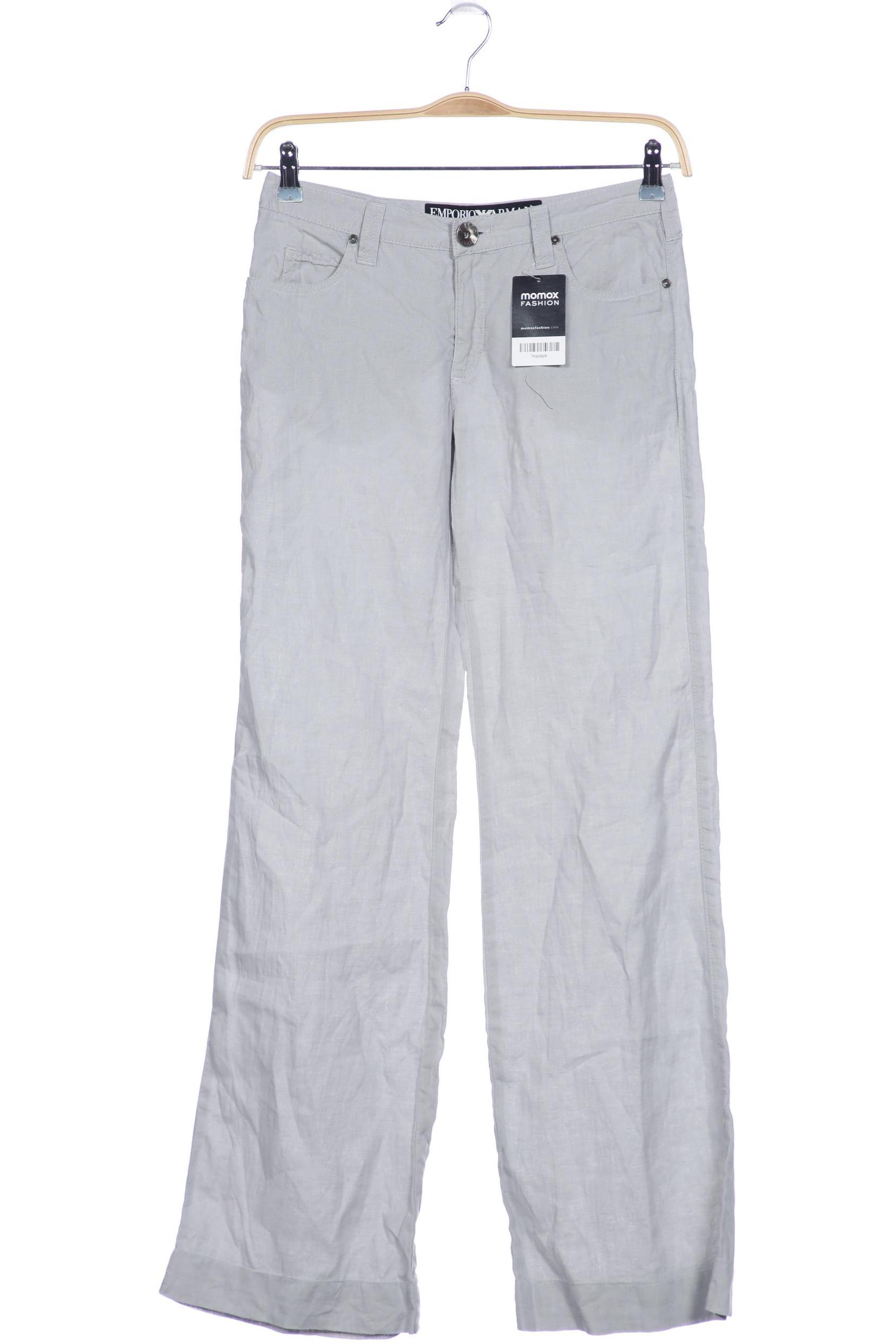 

Emporio Armani Damen Stoffhose, grau, Gr. 27