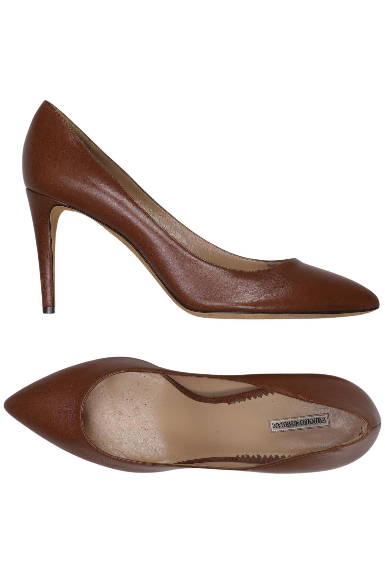

Emporio Armani Damen Pumps, braun, Gr. 41