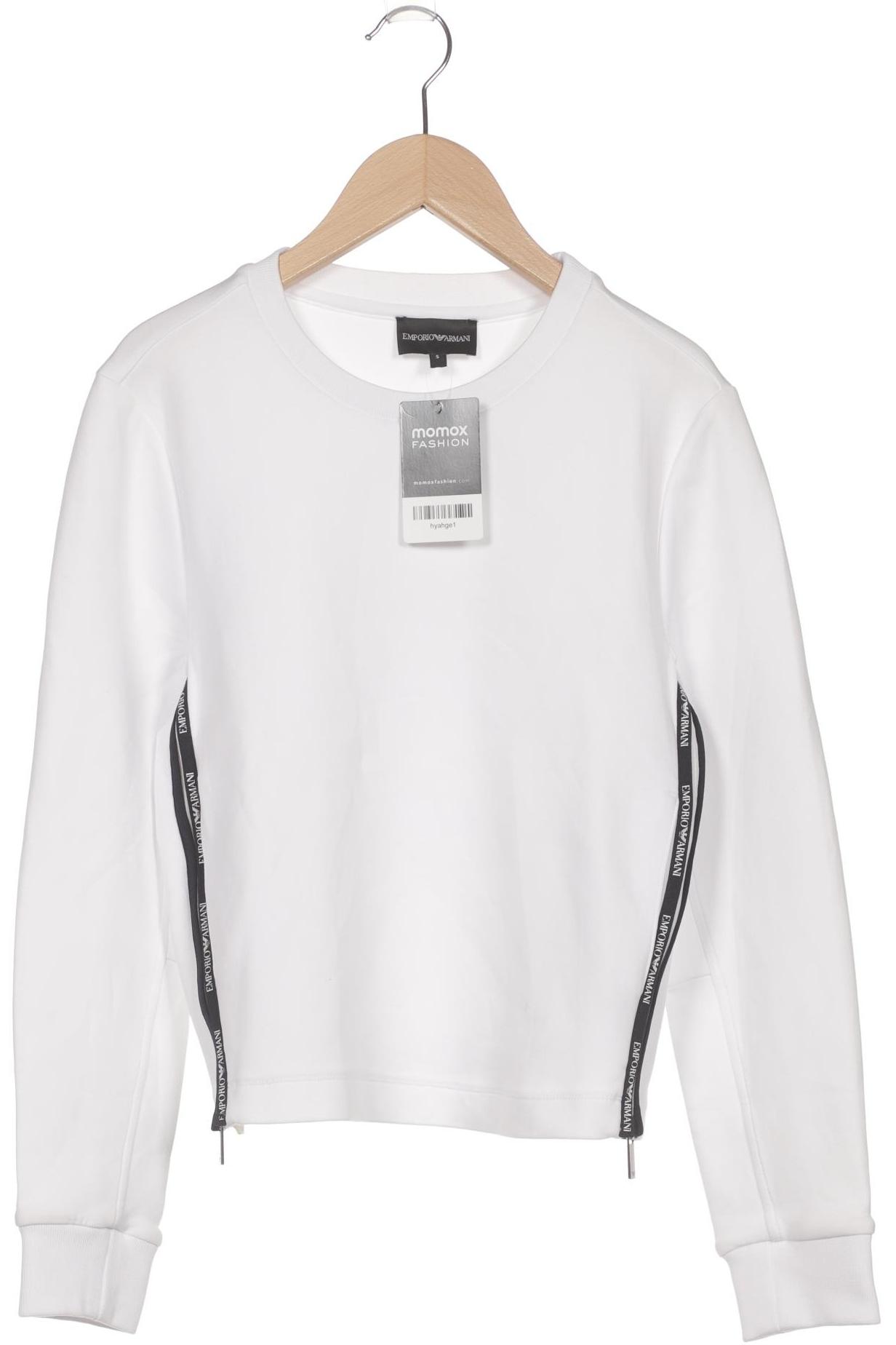 

Emporio Armani Damen Sweatshirt, weiß, Gr. 36
