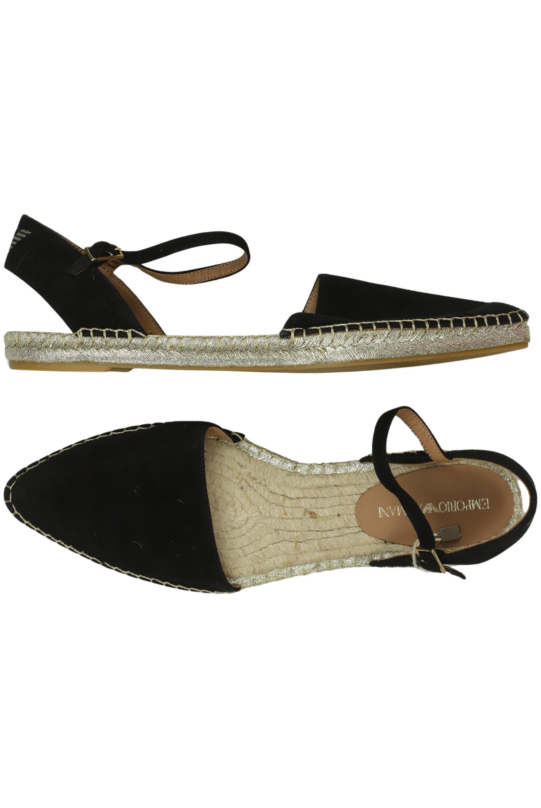 

Emporio Armani Damen Sandale, schwarz, Gr. 40