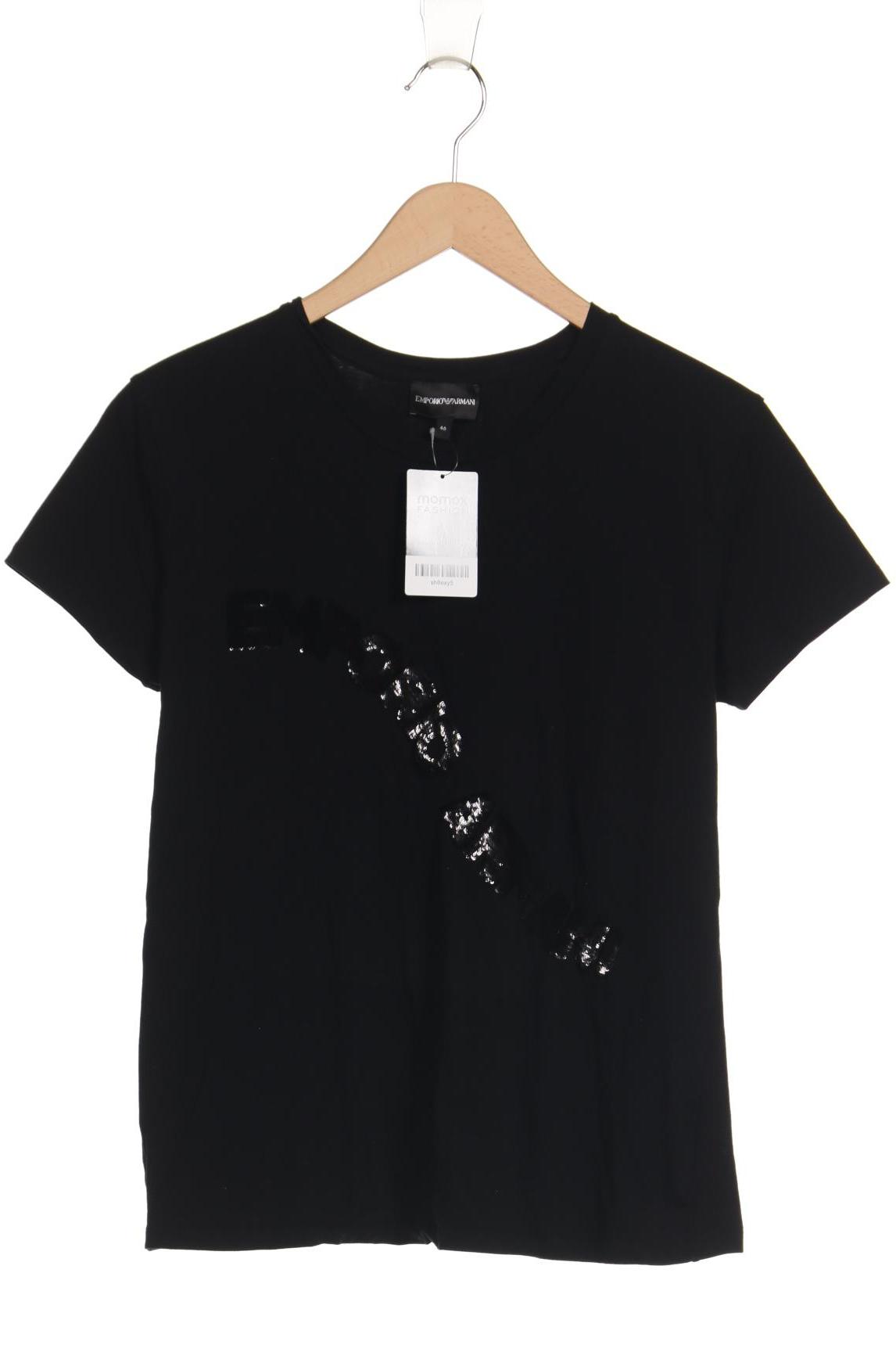 

Emporio Armani Damen T-Shirt, schwarz, Gr. 46