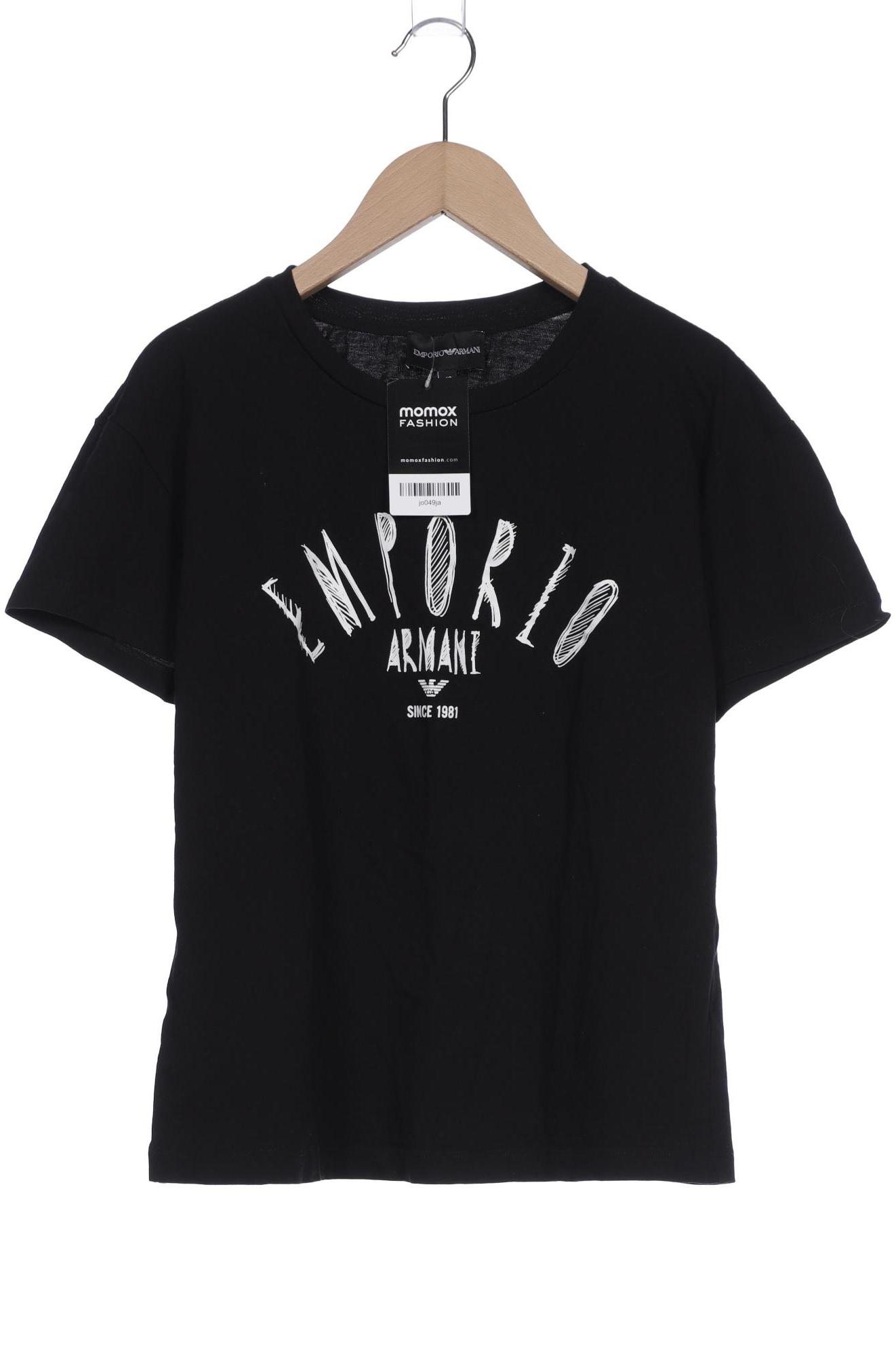 

Emporio Armani Damen T-Shirt, schwarz, Gr. 42