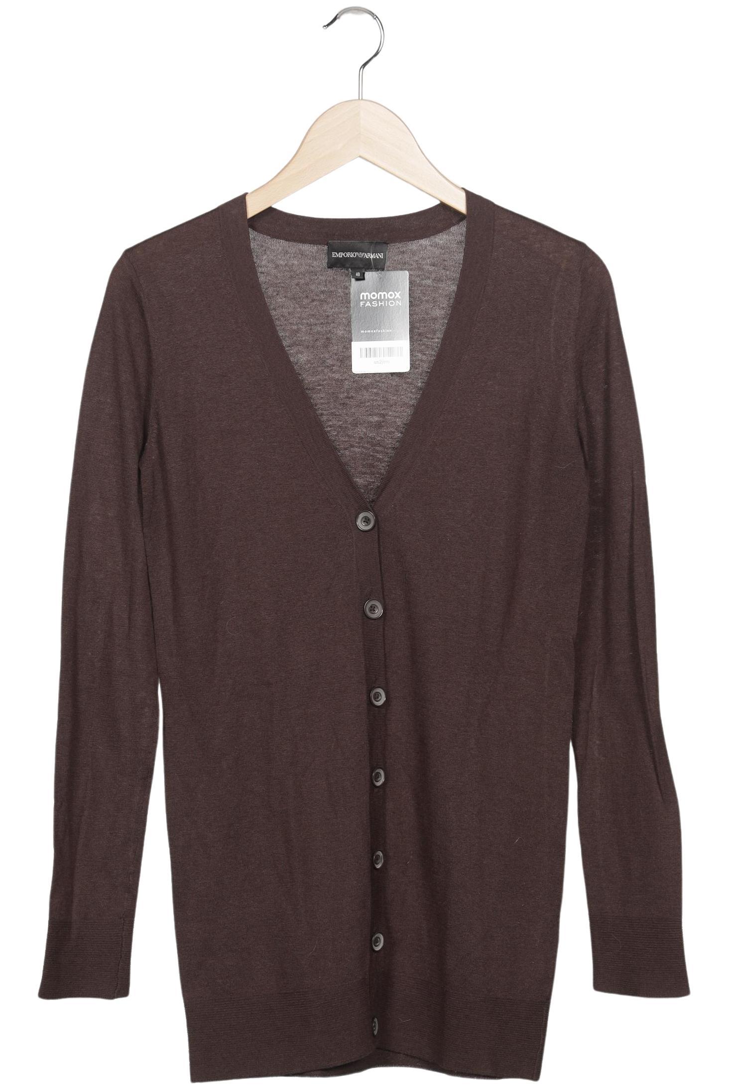 

Emporio Armani Damen Strickjacke, braun, Gr. 40