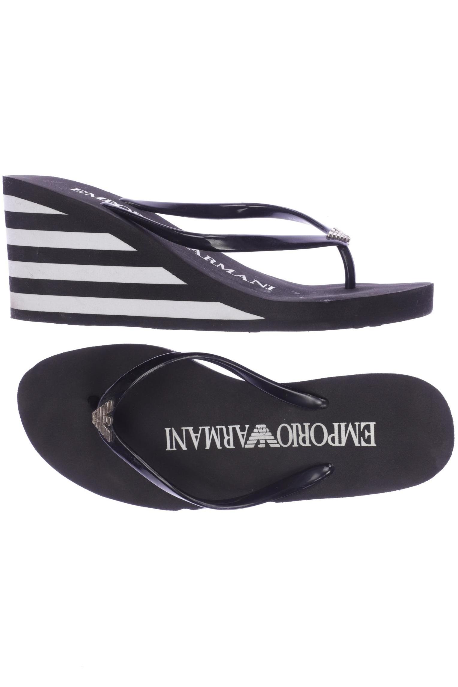 

Emporio Armani Damen Sandale, schwarz, Gr. 38
