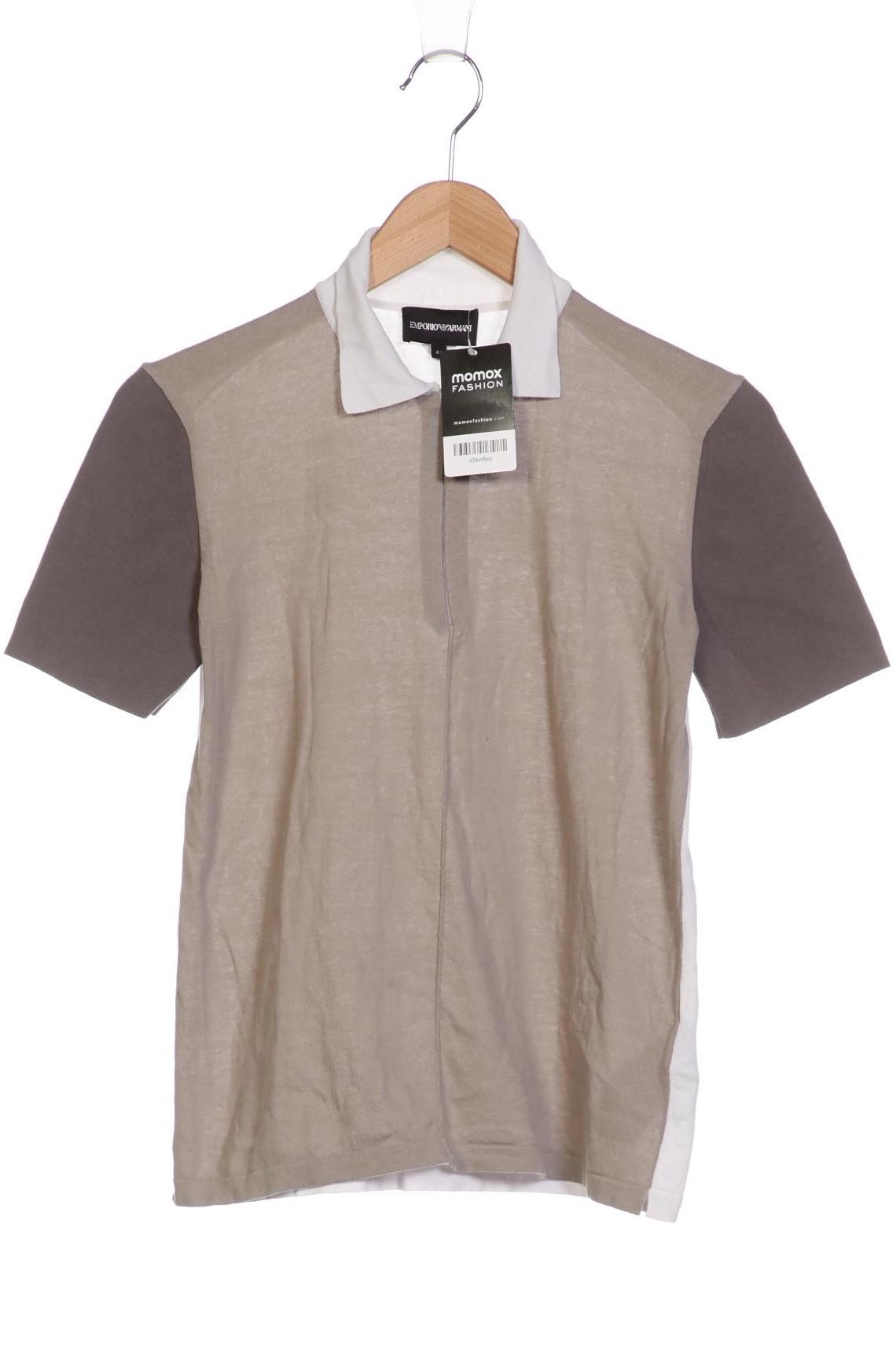 

Emporio Armani Damen Poloshirt, grau, Gr. 44