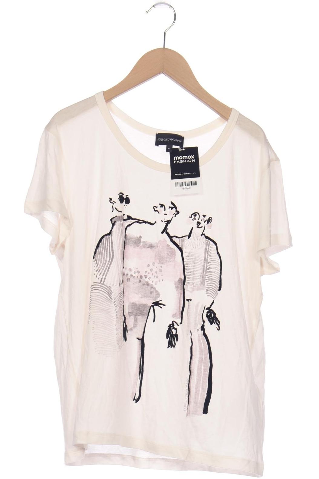 

Emporio Armani Damen T-Shirt, beige, Gr. 44