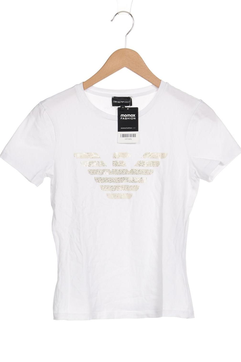 

Emporio Armani Damen T-Shirt, weiß, Gr. 42