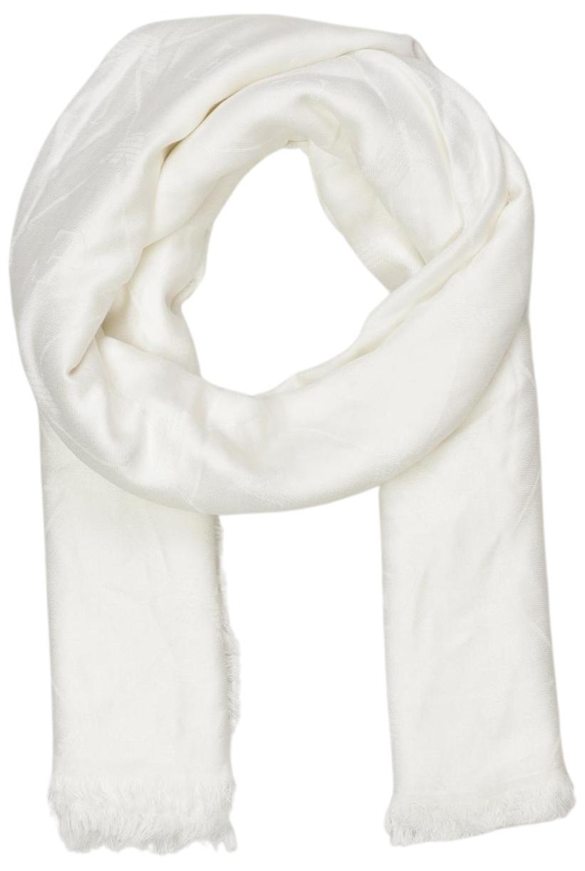 

Emporio Armani Damen Schal, cremeweiß, Gr.