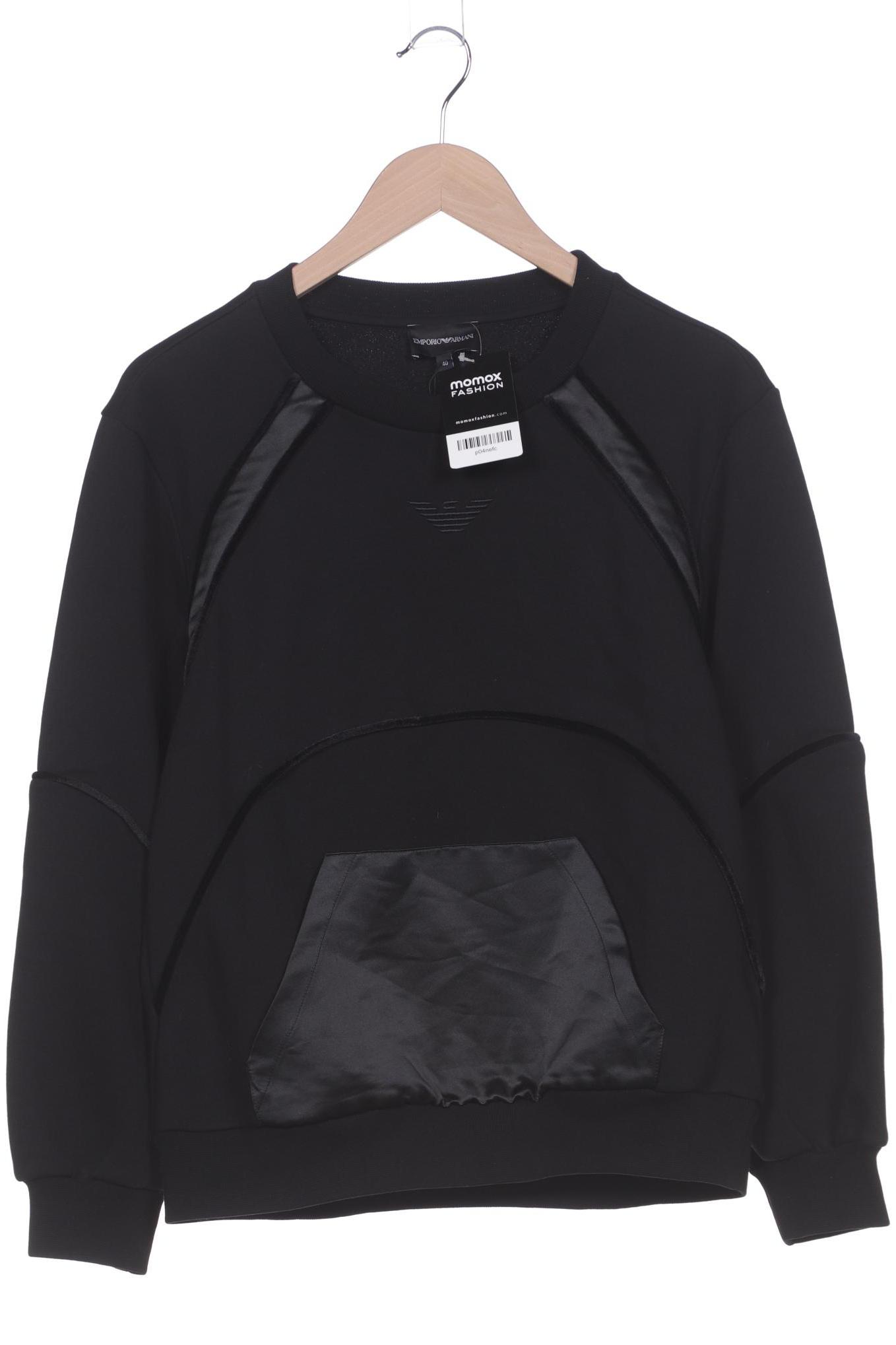 

Emporio Armani Damen Sweatshirt, schwarz