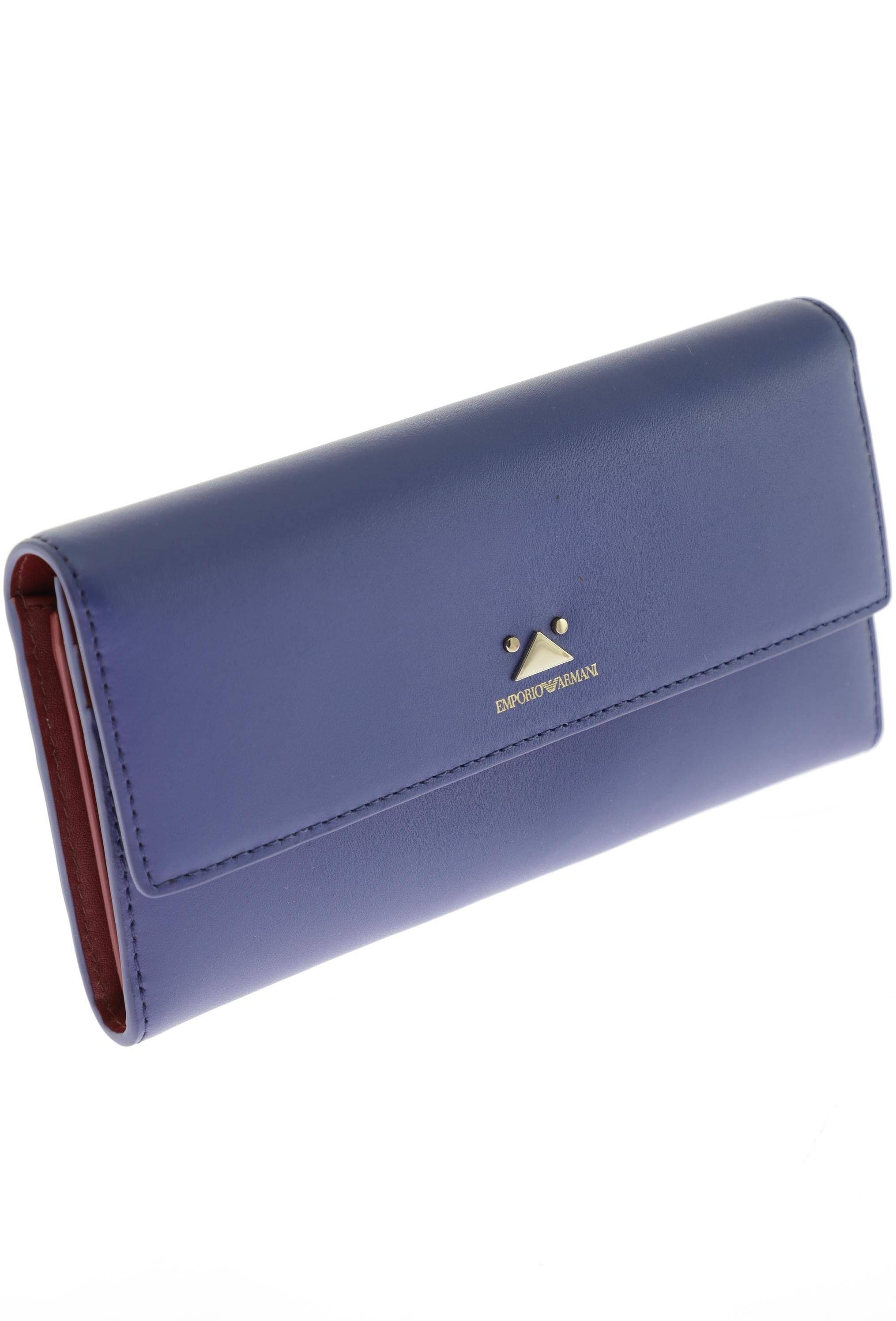 

Emporio Armani Damen Portemonnaie, blau, Gr.