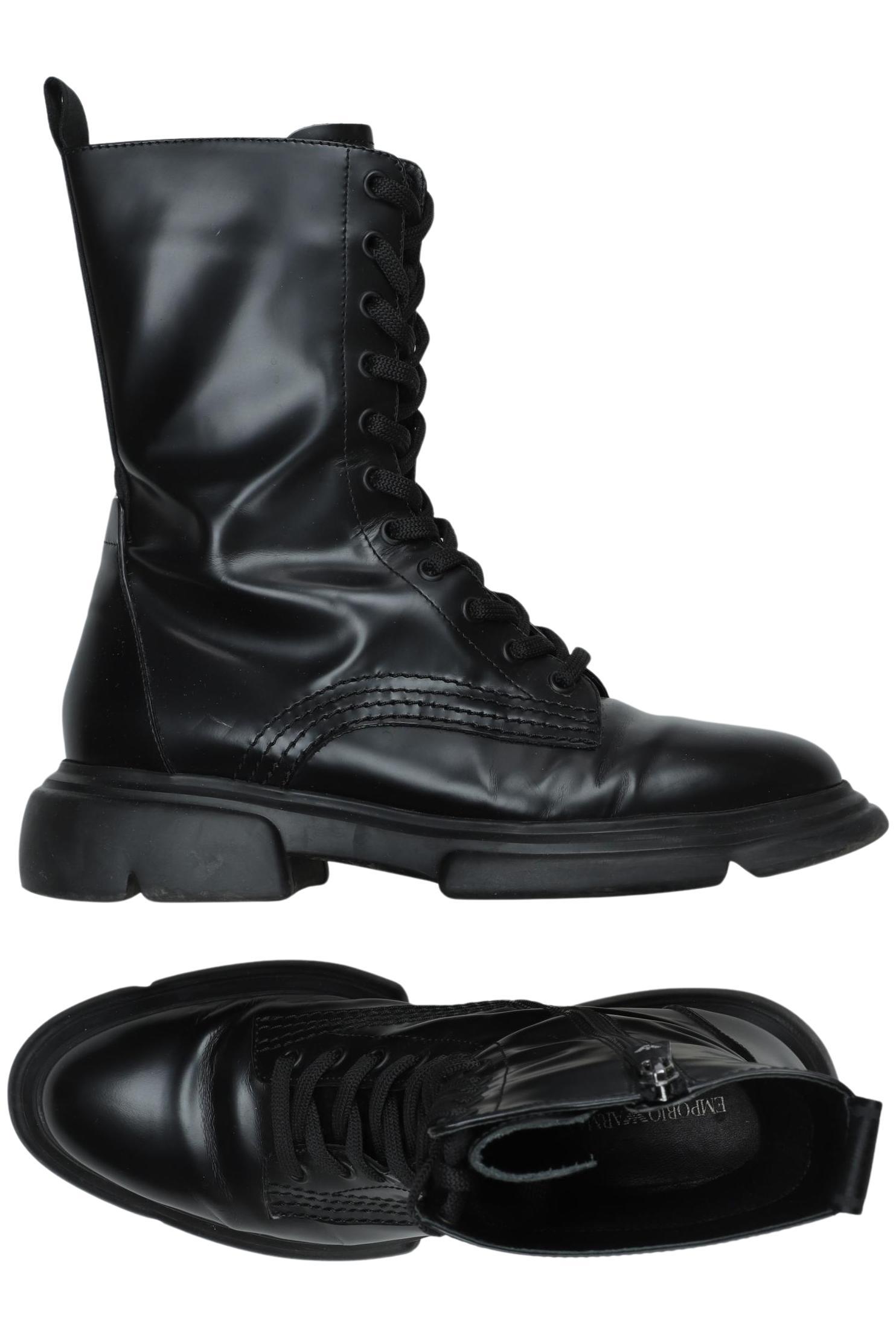 

Emporio Armani Damen Stiefelette, schwarz, Gr. 40
