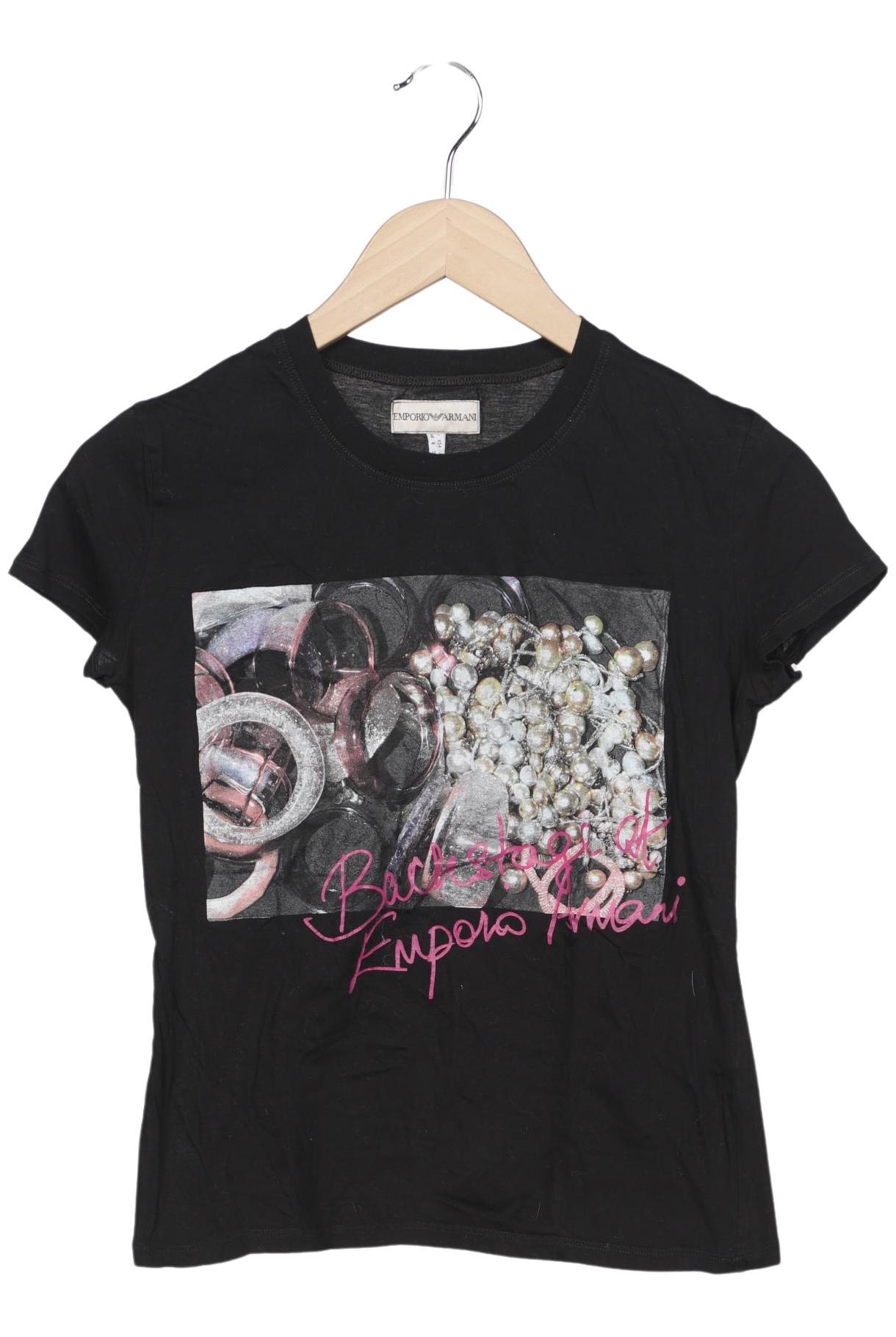 

Emporio Armani Damen T-Shirt, schwarz, Gr. 36