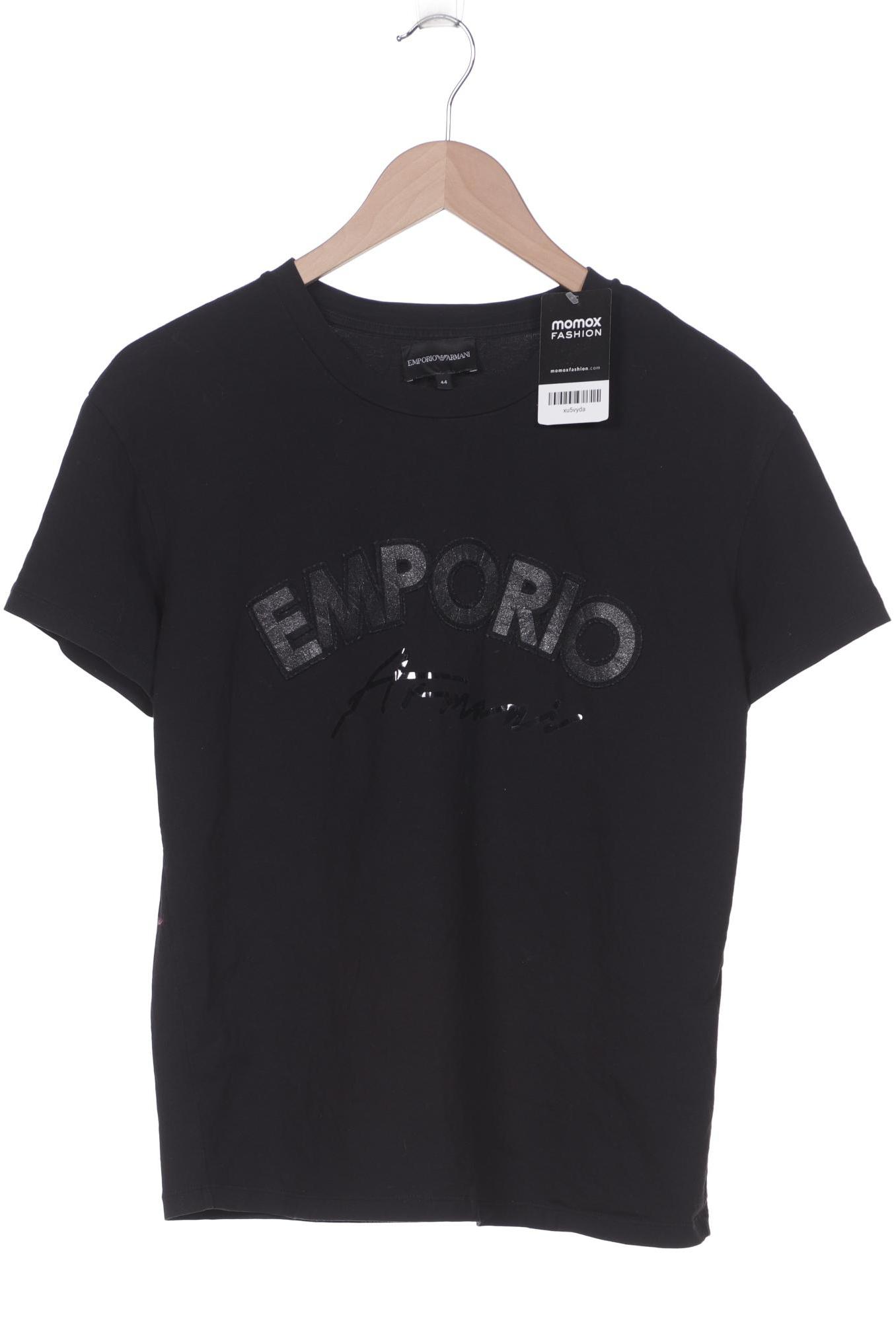 

Emporio Armani Damen T-Shirt, schwarz, Gr. 44