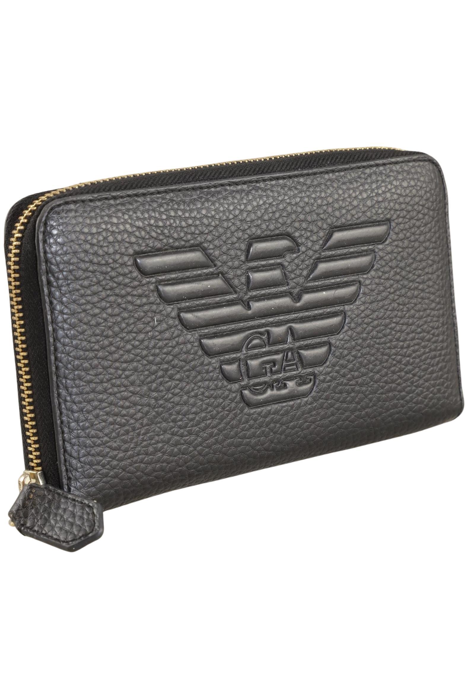 

Emporio Armani Damen Portemonnaie, schwarz, Gr.