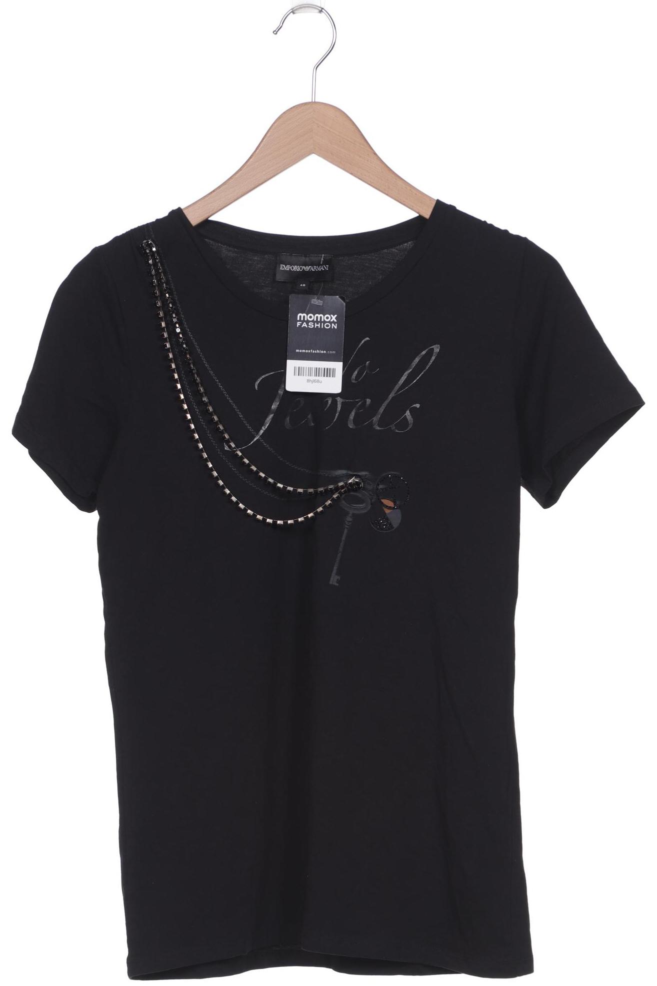 

Emporio Armani Damen T-Shirt, schwarz, Gr. 48