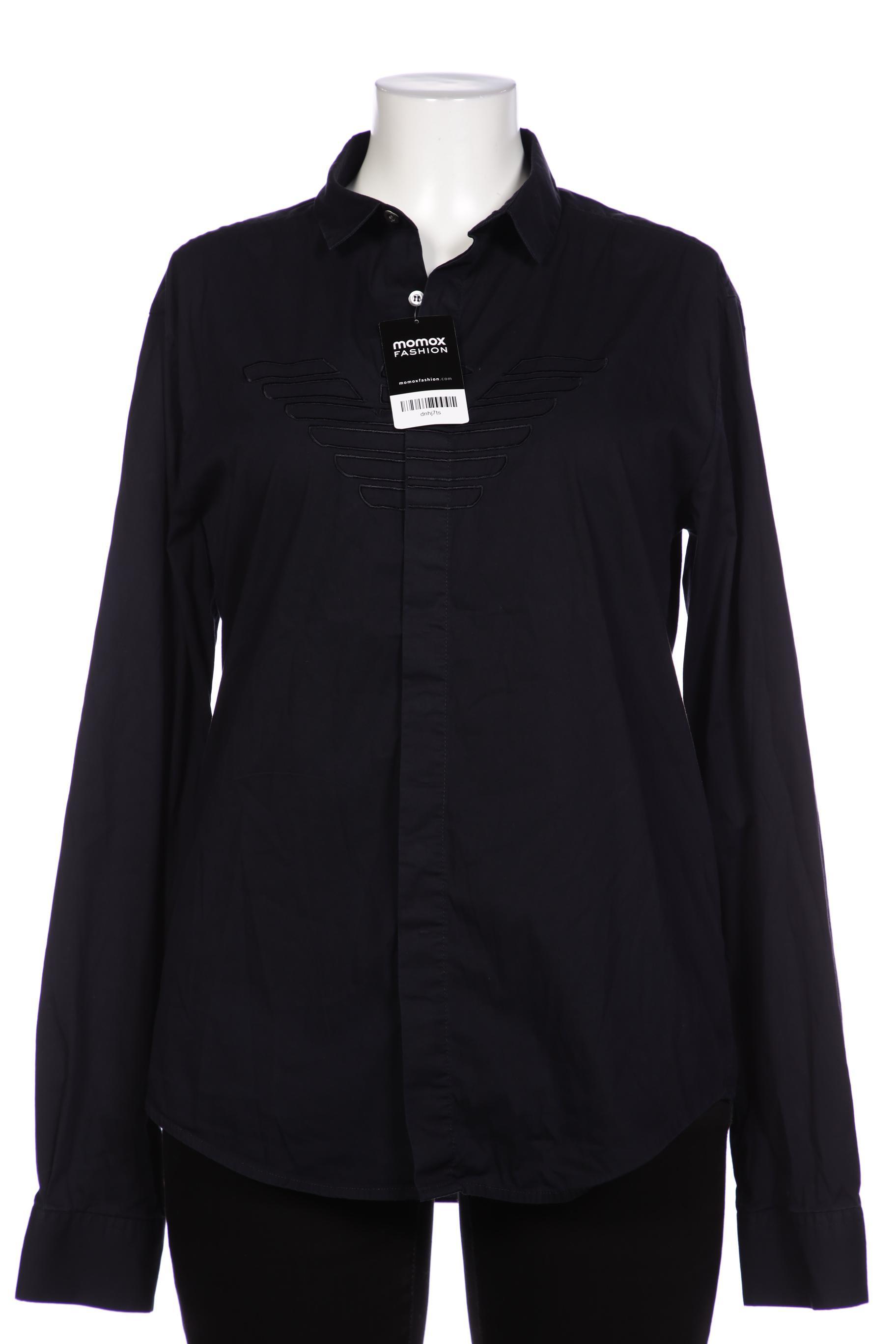 

Emporio Armani Damen Bluse, marineblau, Gr. 44