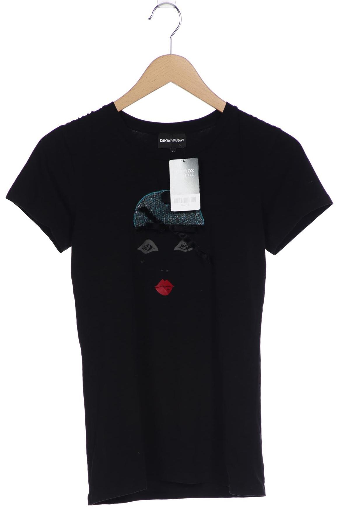 

Emporio Armani Damen T-Shirt, schwarz