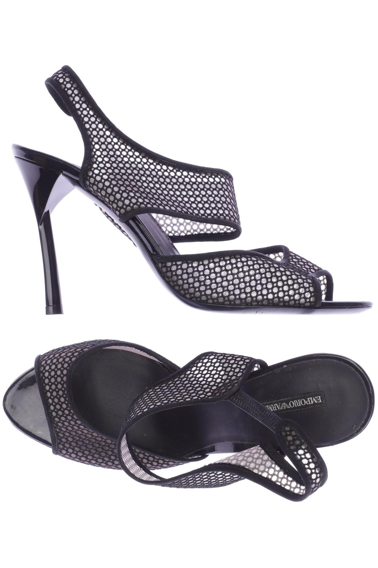 

Emporio Armani Damen Sandale, schwarz, Gr. 39