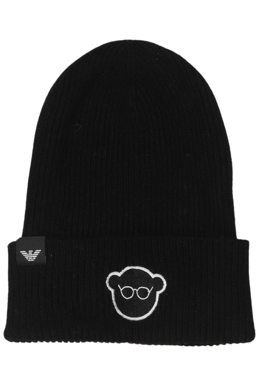 

Emporio Armani Damen Hut/Mütze, schwarz, Gr. uni