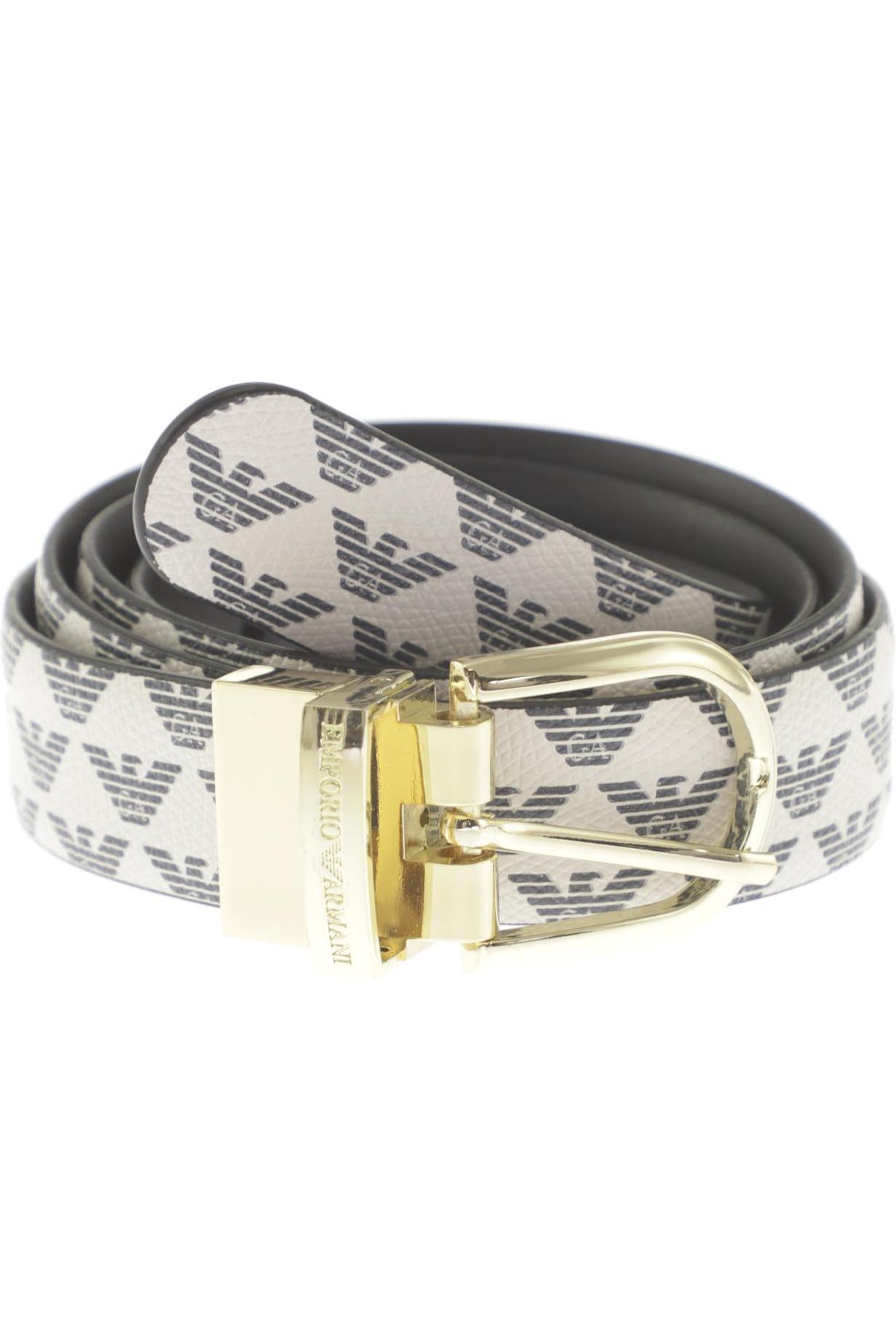 

Emporio Armani Damen Gürtel, weiß, Gr. 85