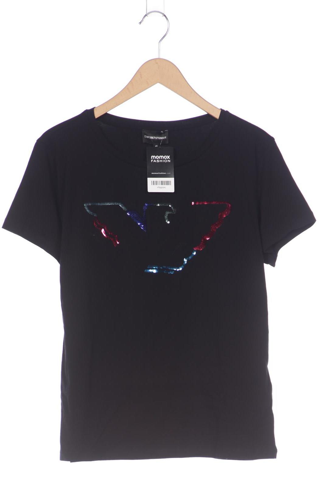 

Emporio Armani Damen T-Shirt, schwarz, Gr. 48