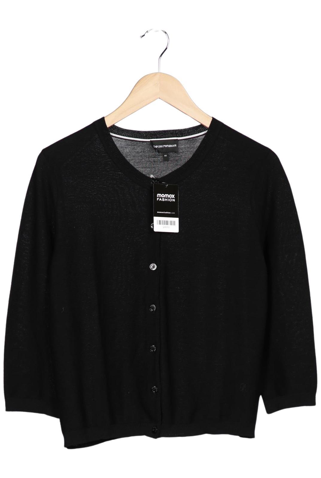 

Emporio Armani Damen Strickjacke, schwarz, Gr. 44