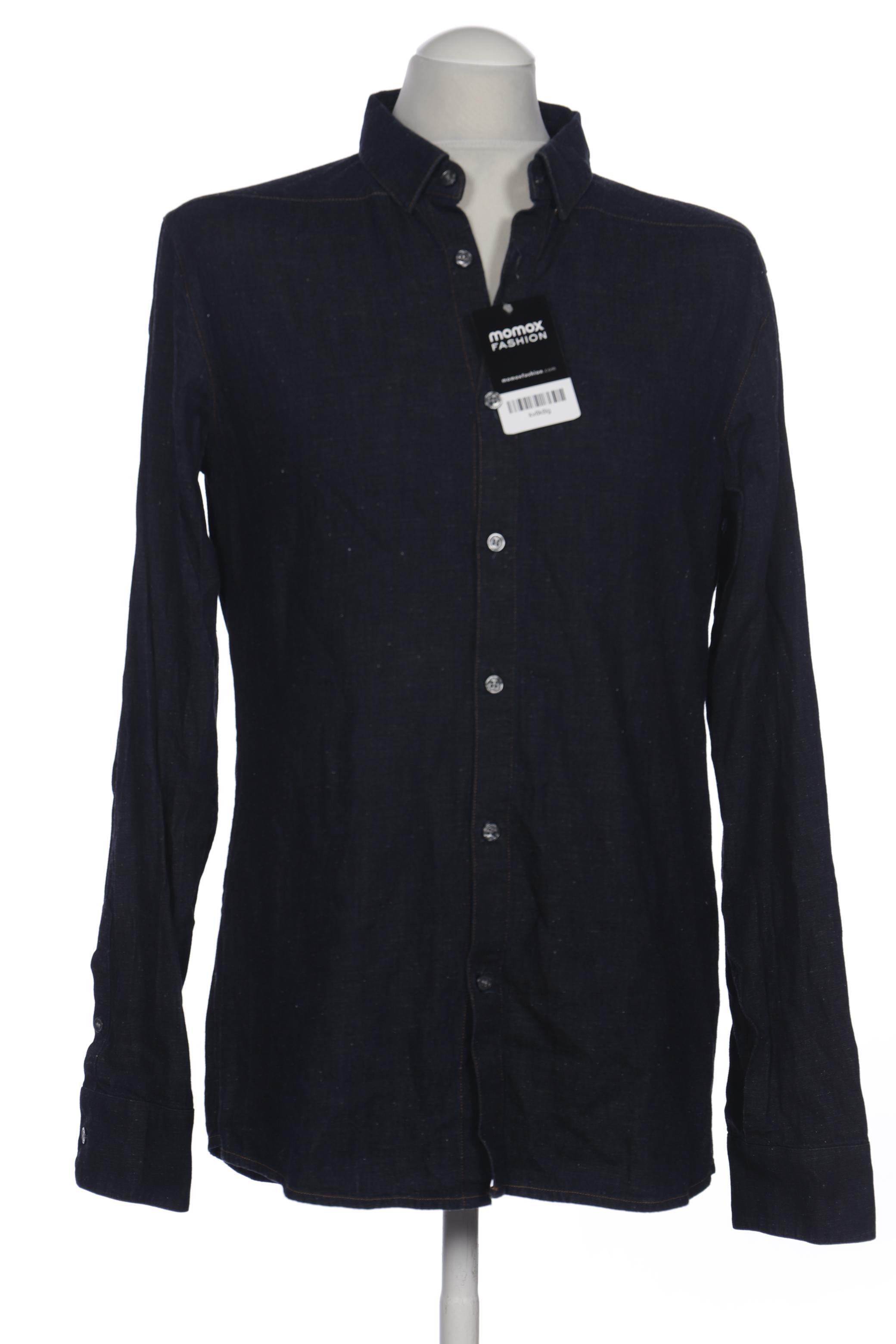 

Emporio Armani Herren Hemd, marineblau