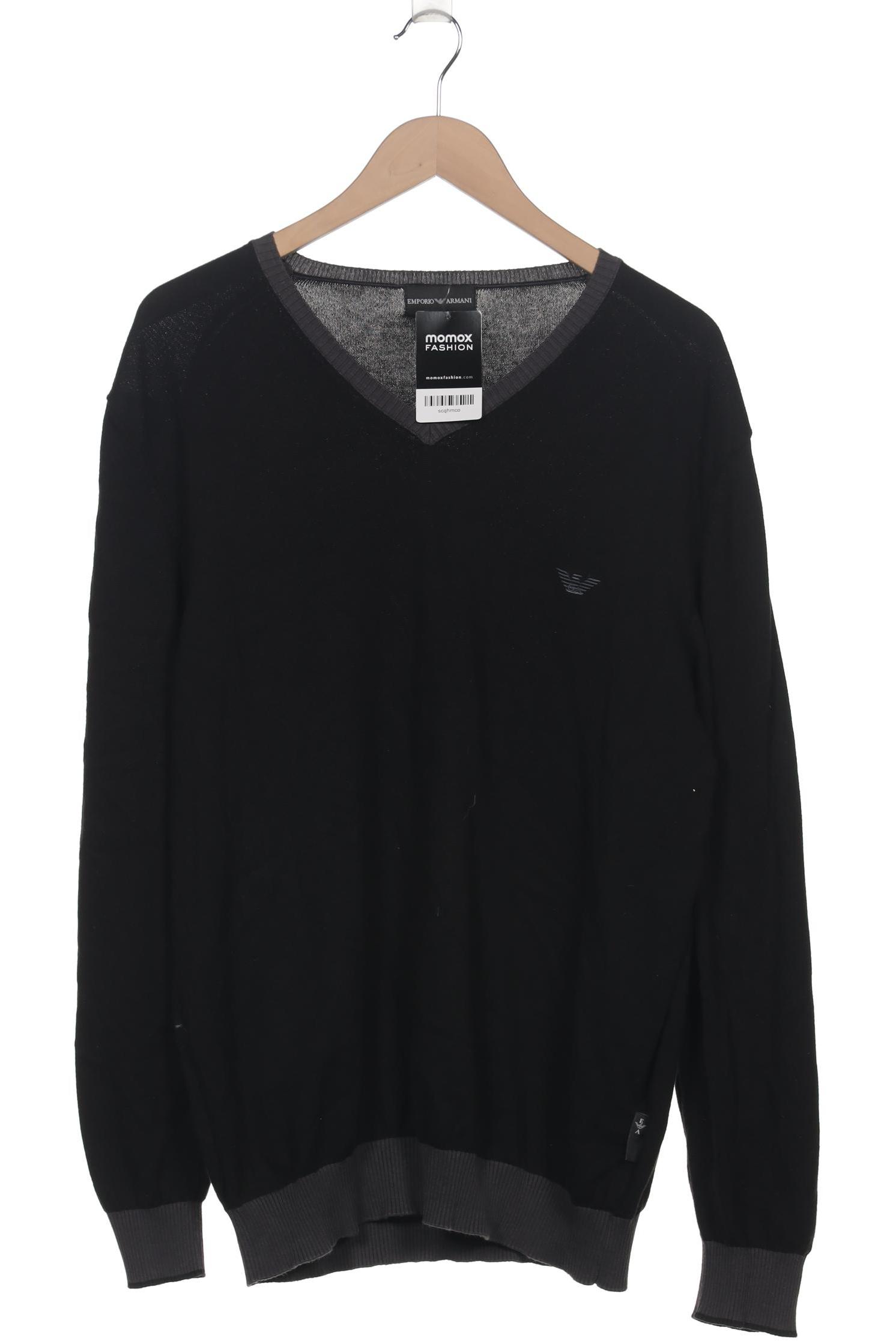 

Emporio Armani Herren Pullover, schwarz, Gr. 56