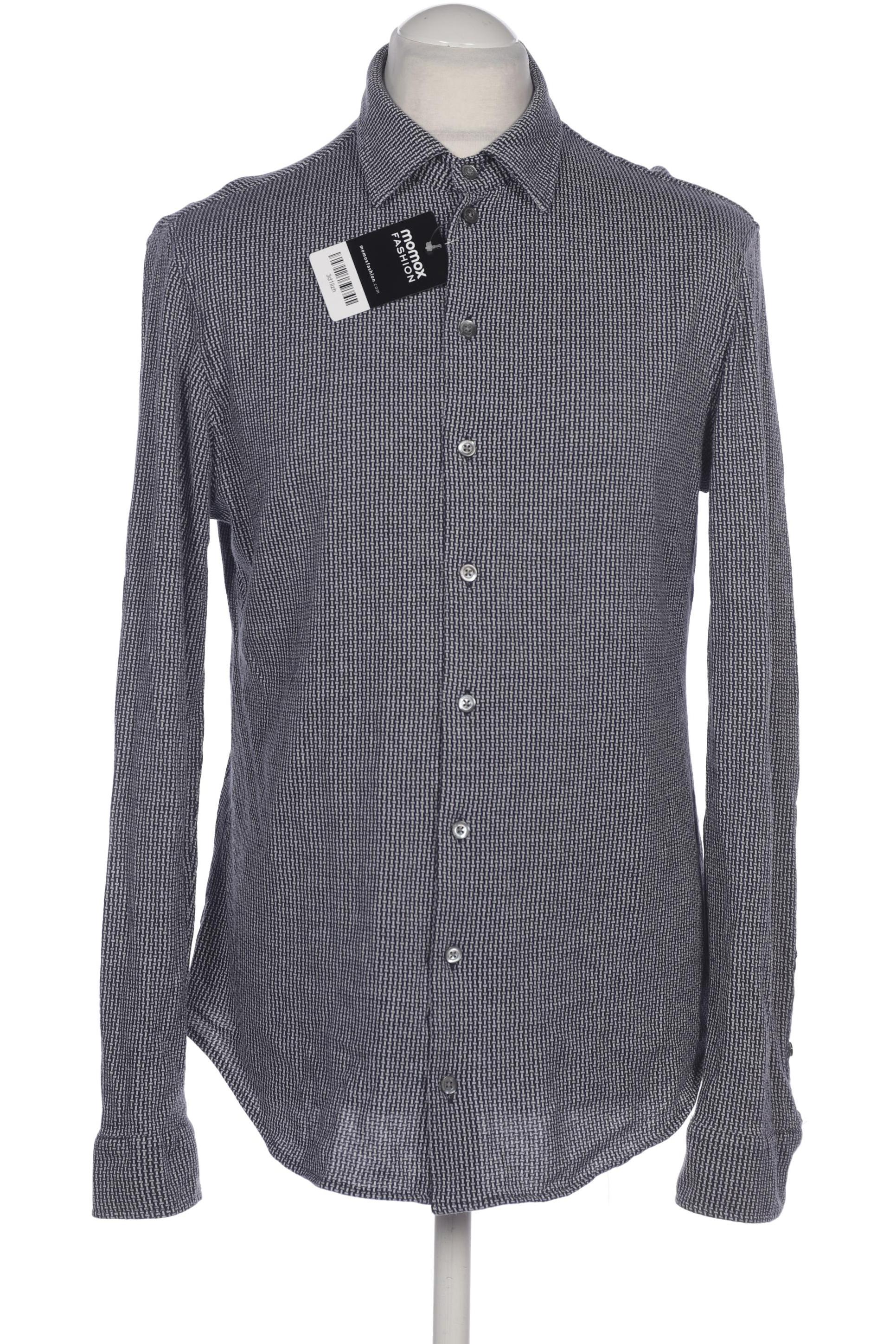 

Emporio Armani Herren Hemd, blau, Gr. 52