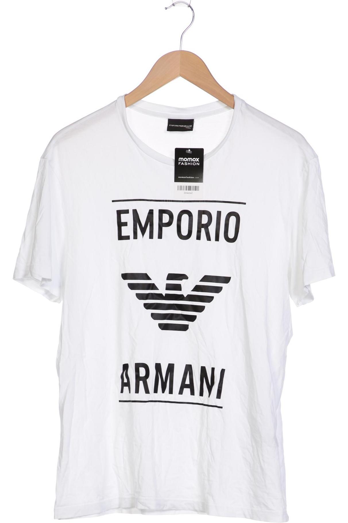 

Emporio Armani Herren T-Shirt, weiß