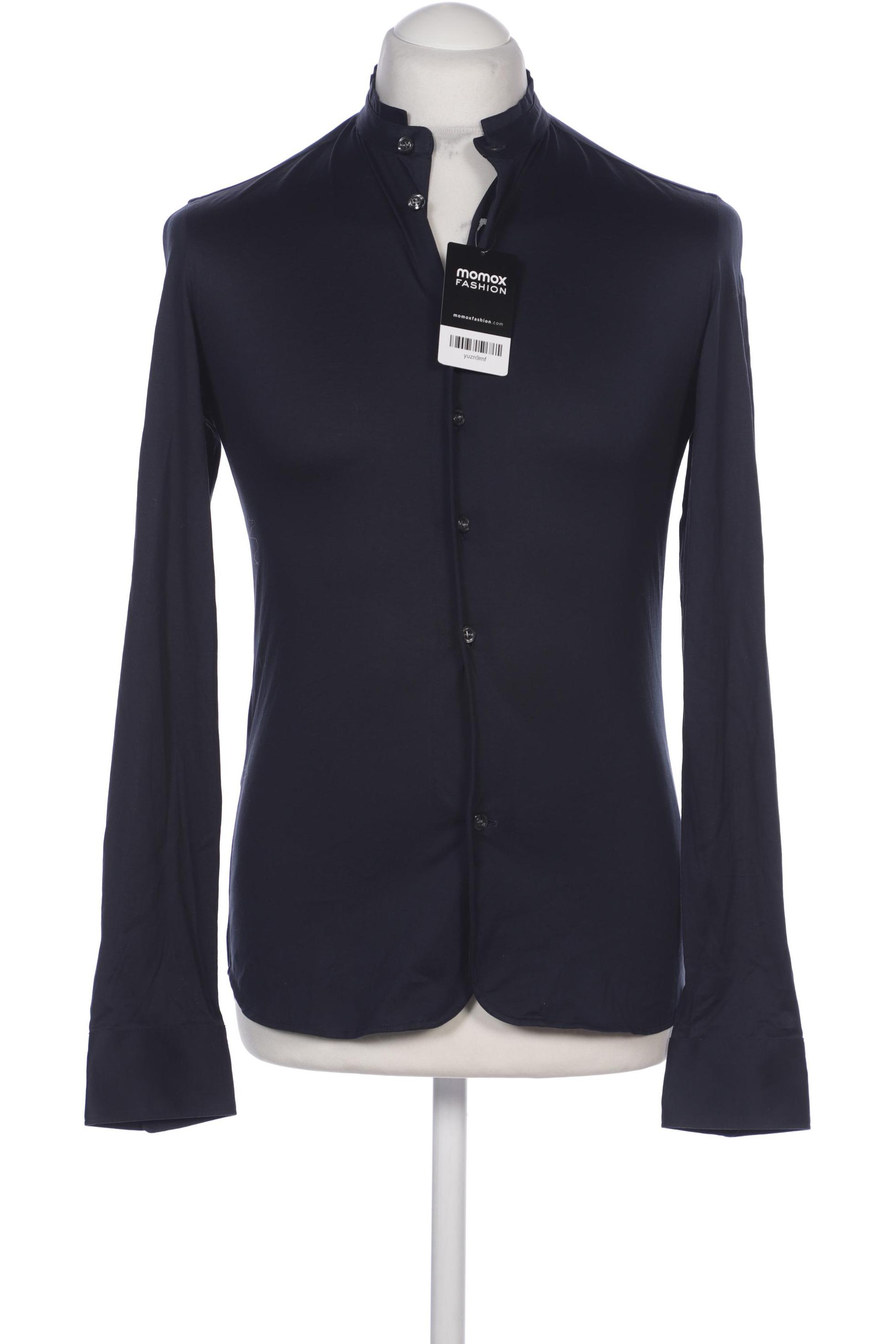 

Emporio Armani Herren Hemd, marineblau, Gr. 46