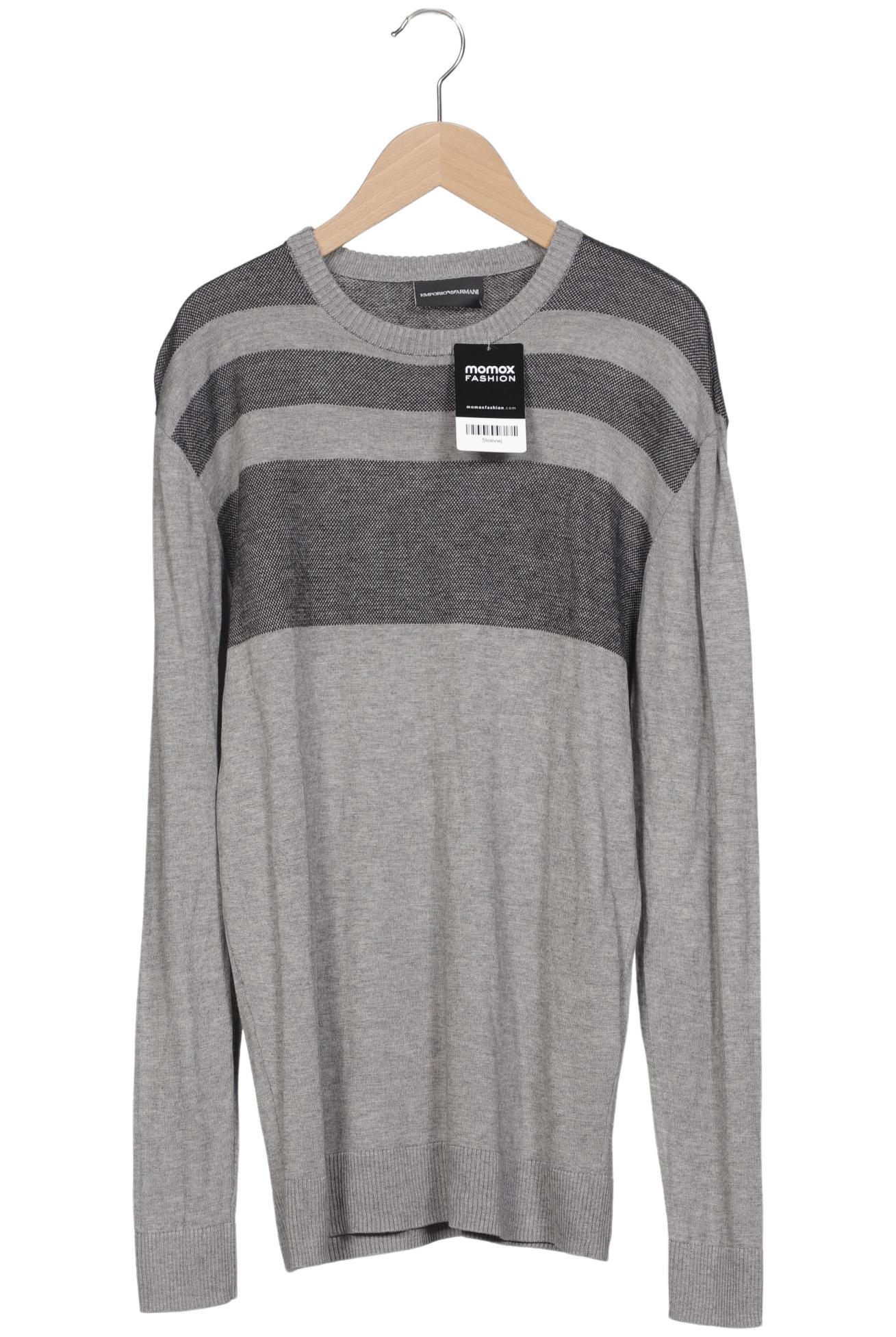 

Emporio Armani Herren Pullover, grau, Gr. 48