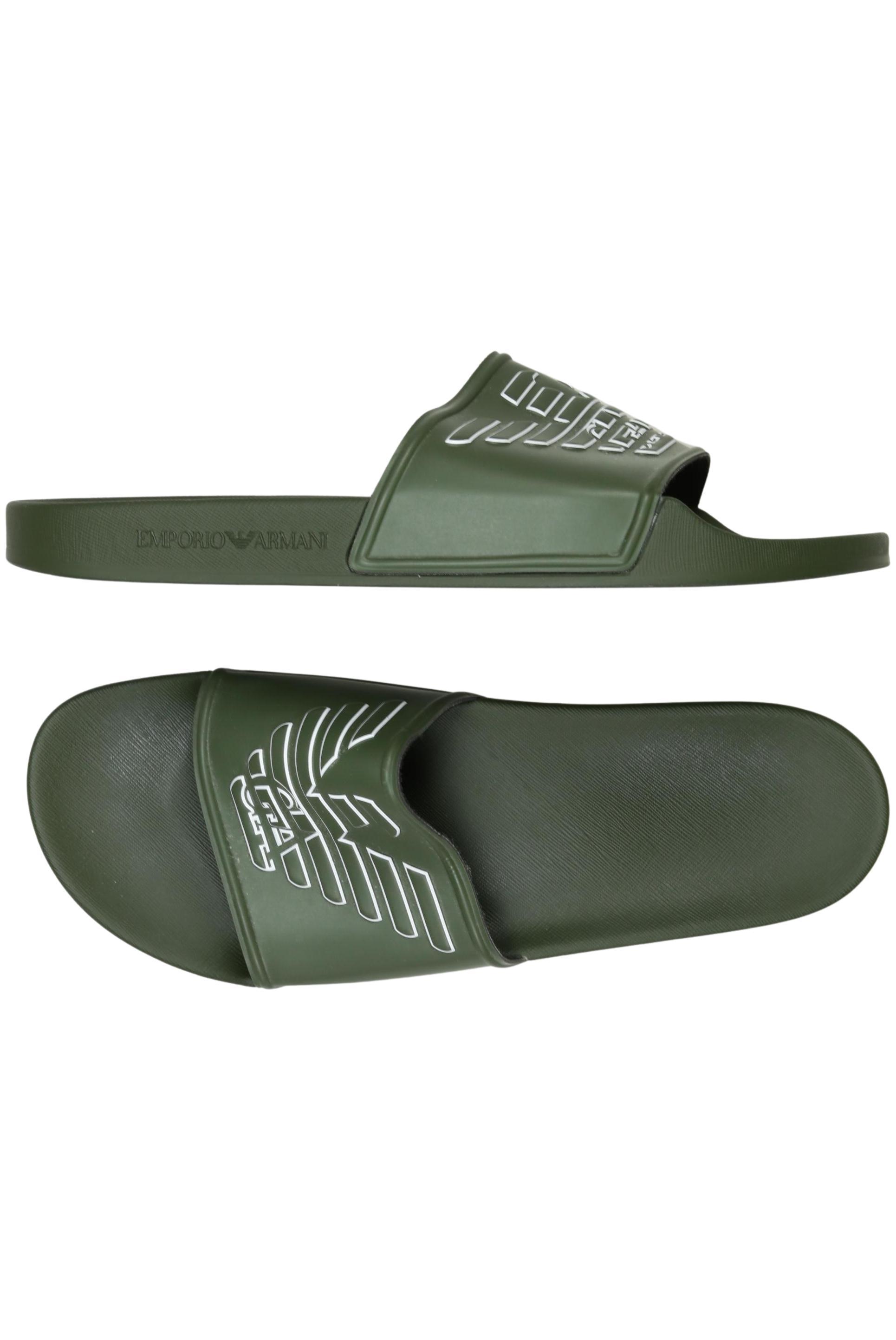 

Emporio Armani Herren Sandale, grün, Gr. 45