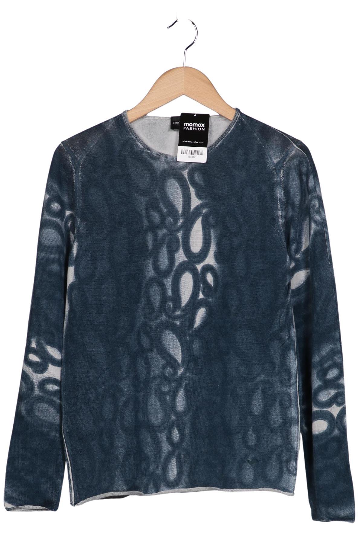 

Emporio Armani Herren Pullover, blau, Gr. 46